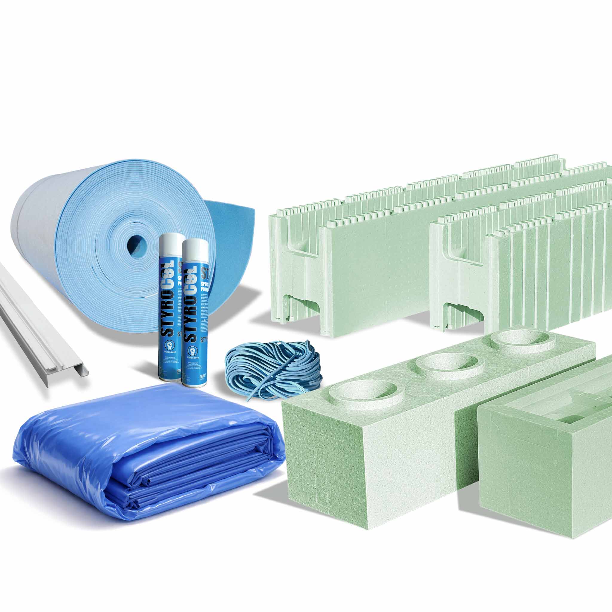 Kit piscine complet carré – auto construction