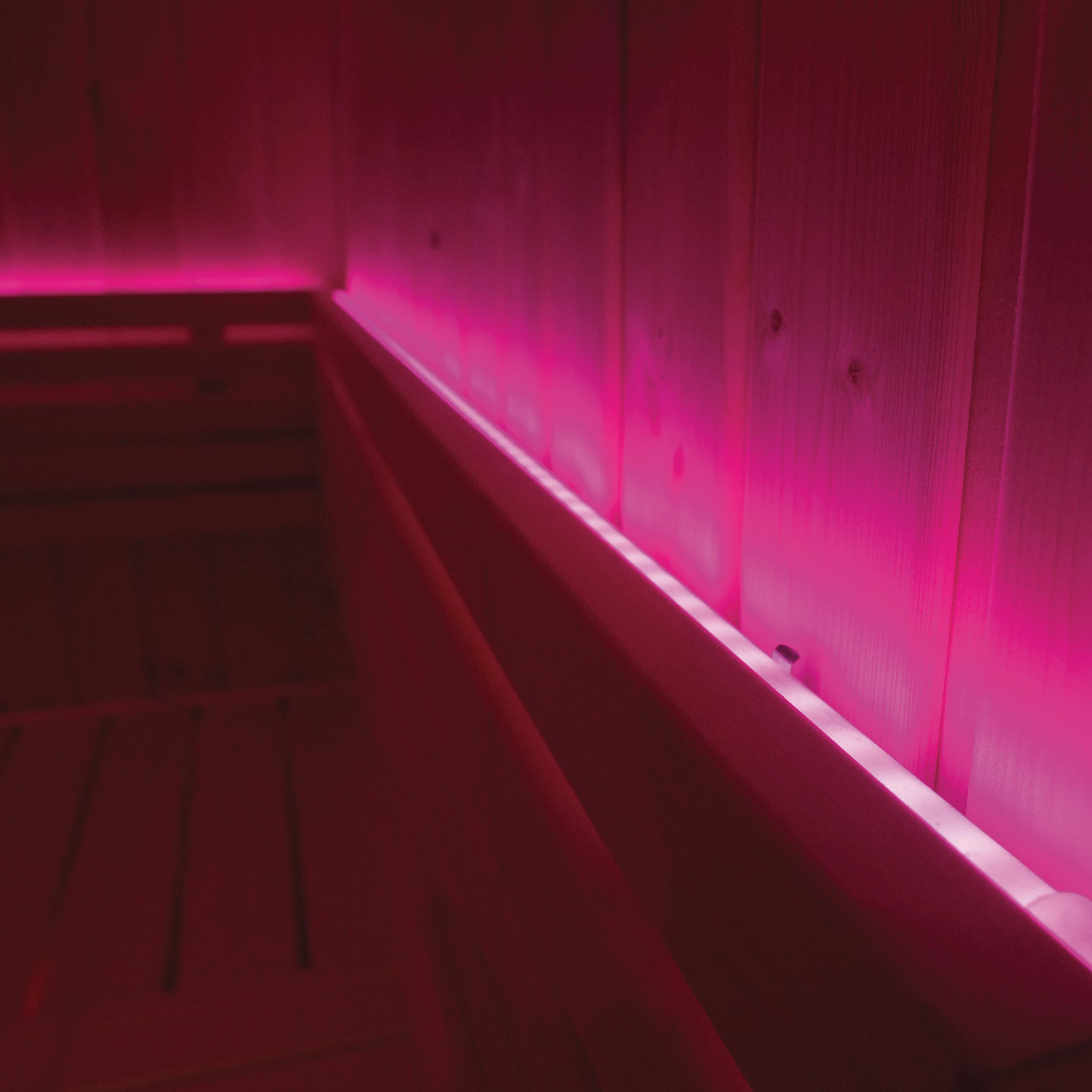 Set LED RGBW pour sauna