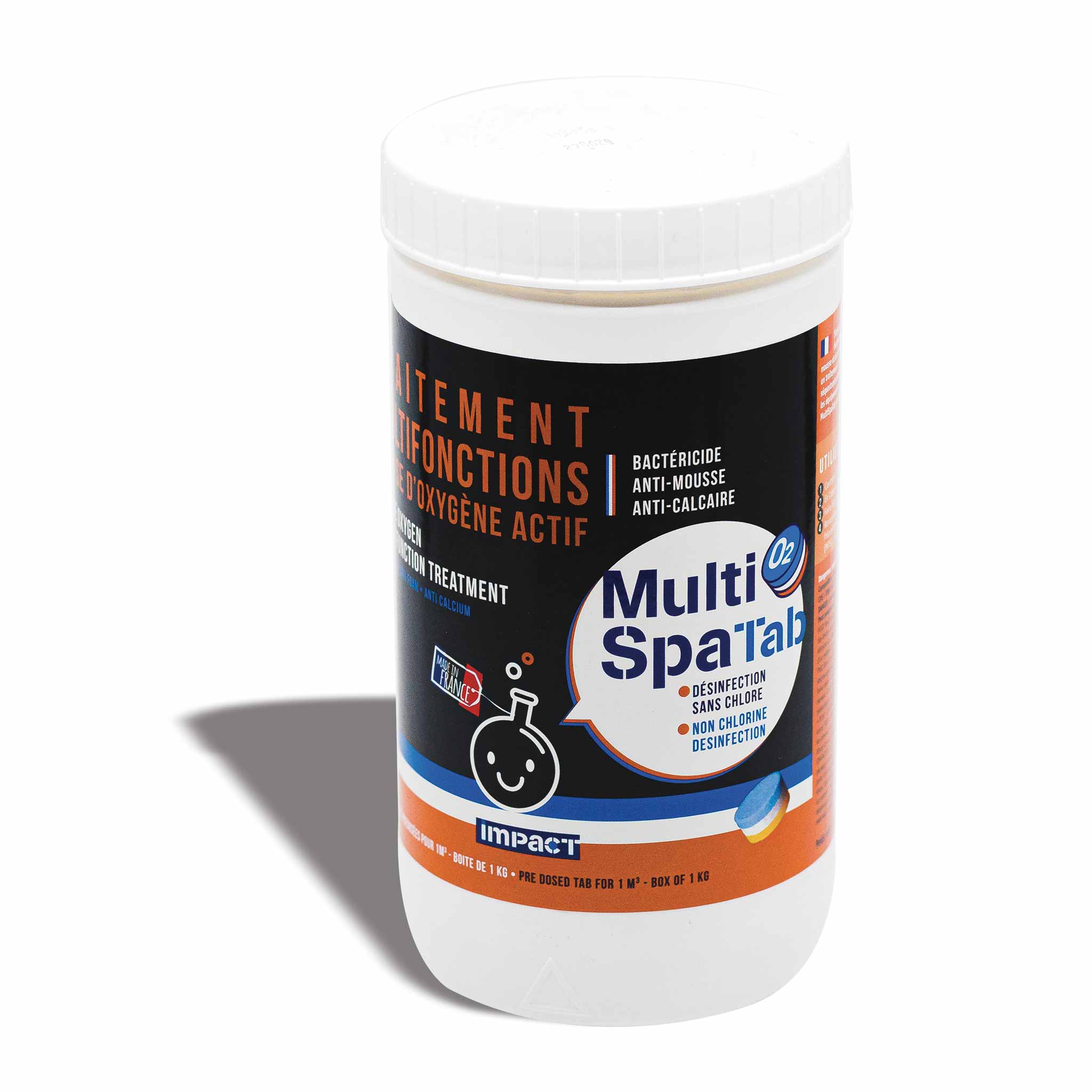 Multi Spa Tab - Traitement complet pour spa - Boîte de 40 pastilles de 20 g