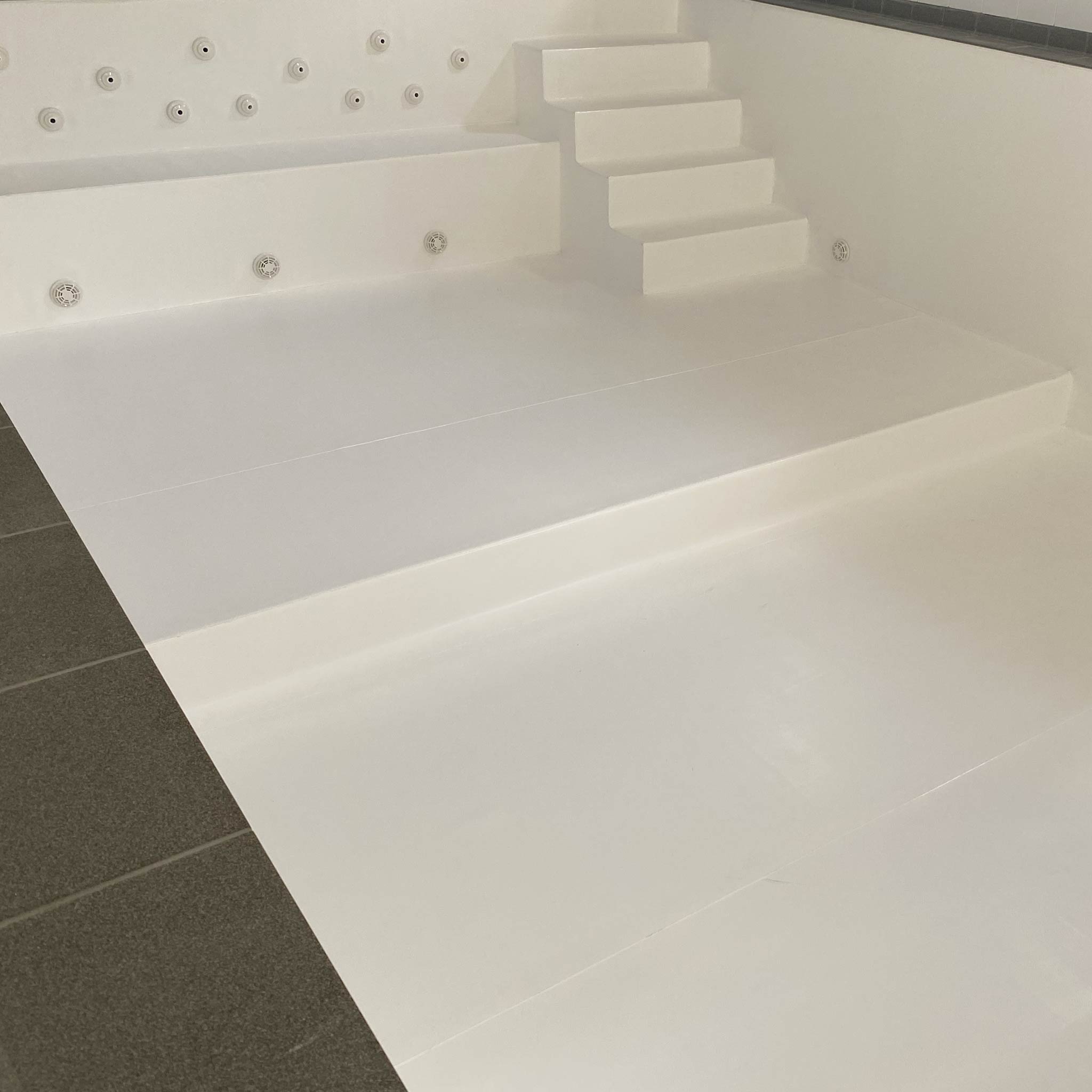 PVC armé Hydroflex Native verni piscine 1,65 X 25 m 
