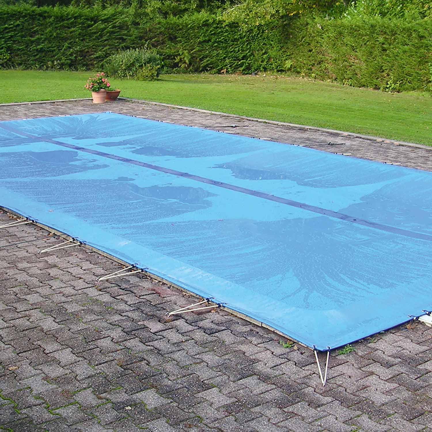 Couverture piscine Naxos Safe | Sécurité hivernage