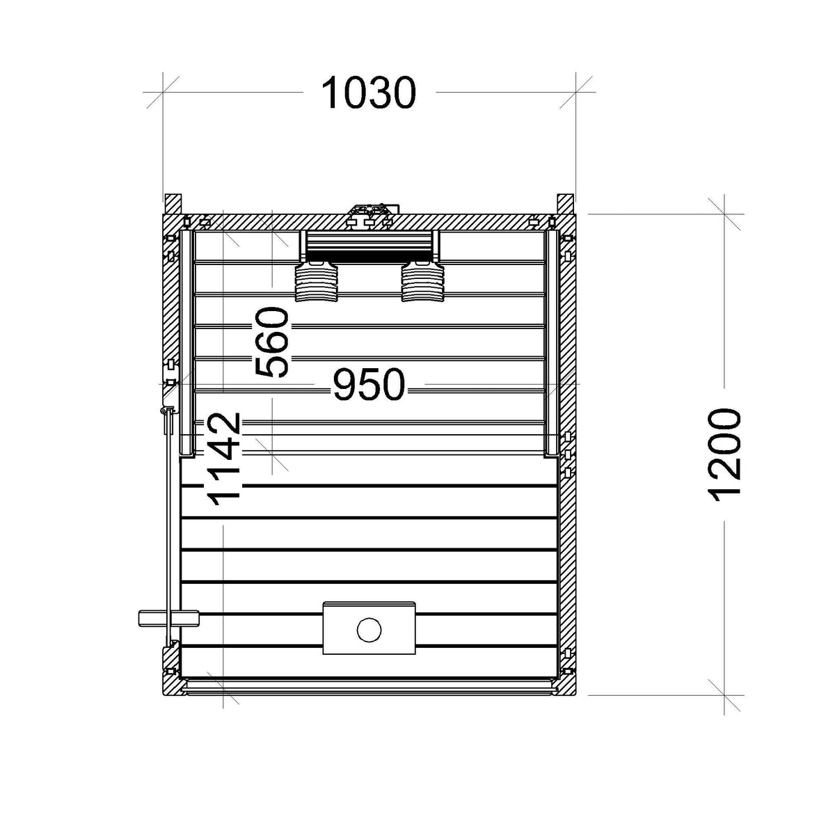 Cabine infrarouge Minimy 120 Basic Harvey compacte