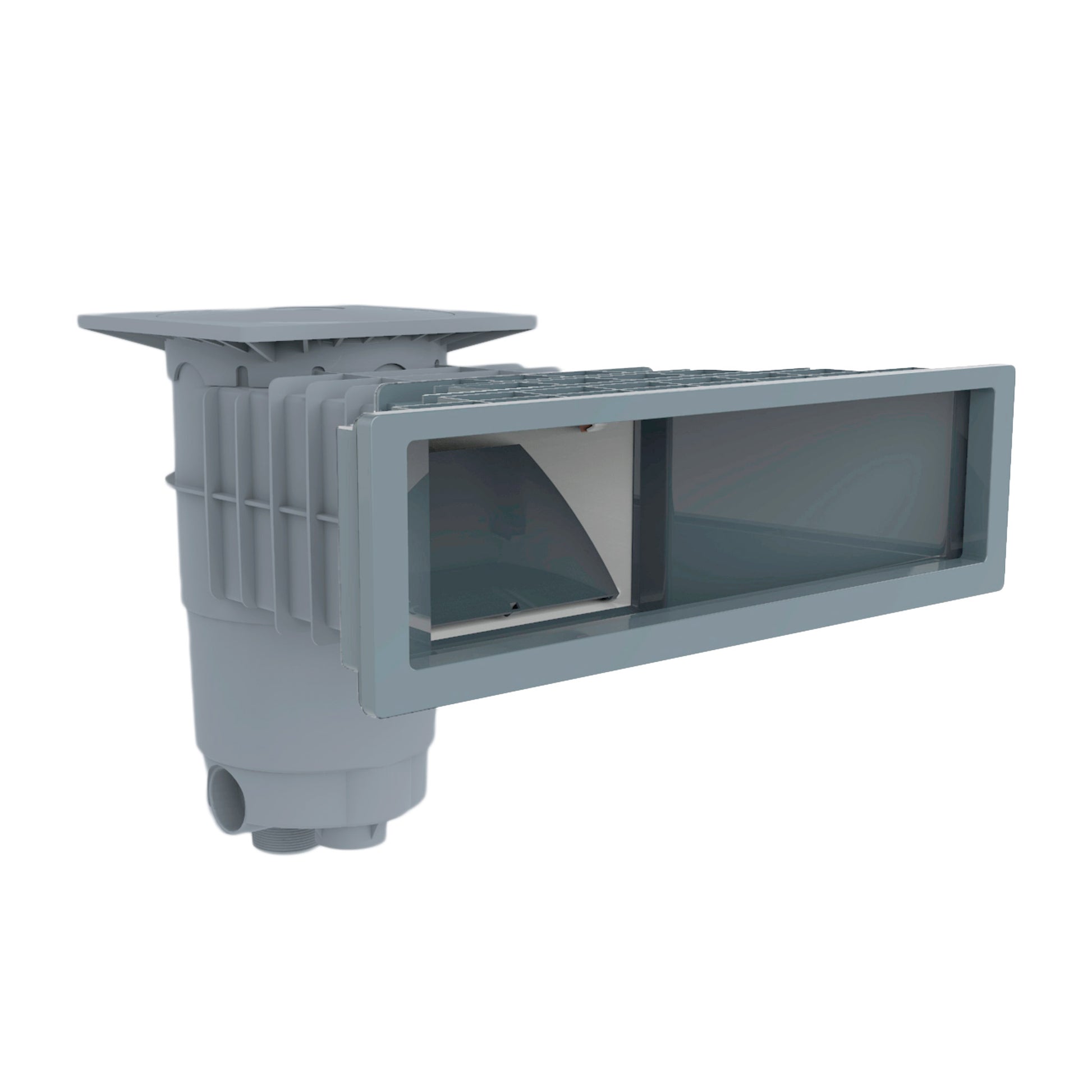 Skimmer ACIS A500 NHL design pour piscine béton et liner gris clair 