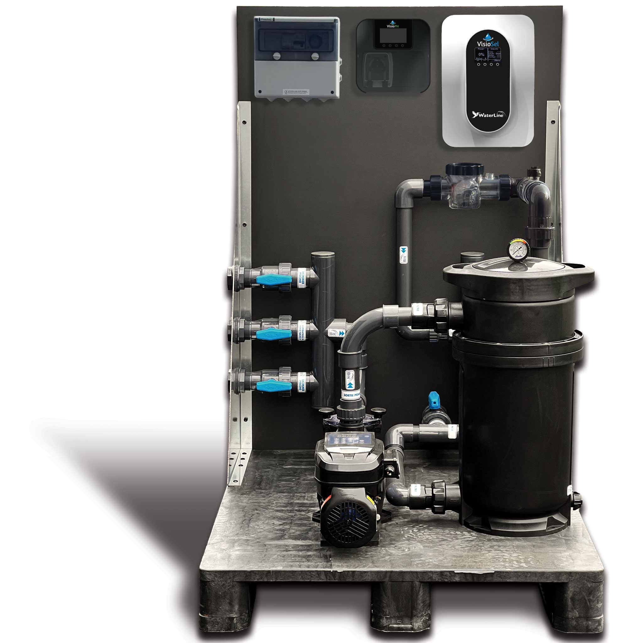 TikiBox - Palbox filtration avec électrolyseur de sel et régulateur de pH