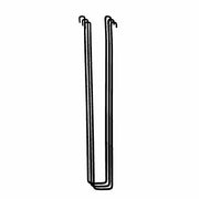 Acier vertical en U 1,35 m piscine