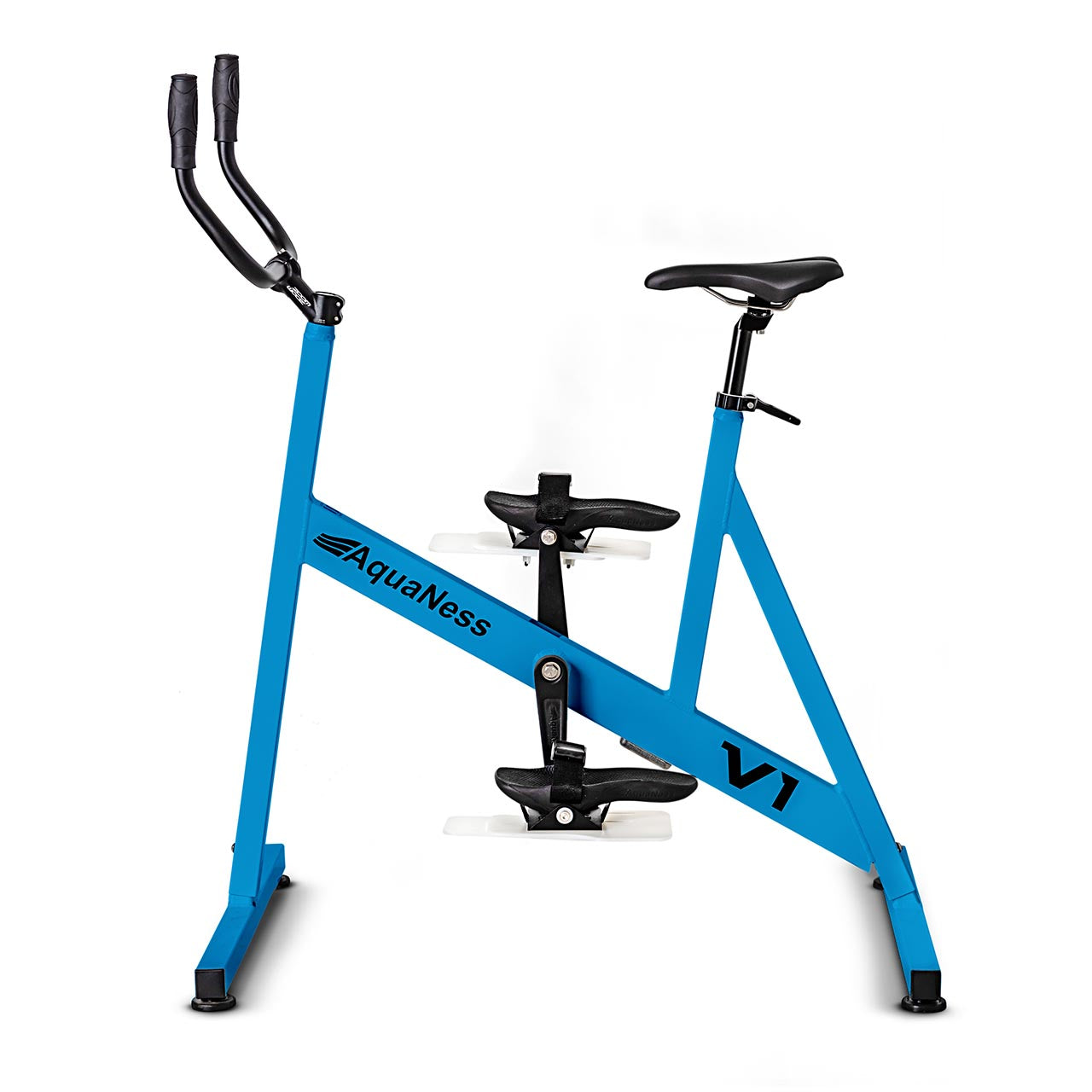 Aquabike V1 vélo de piscine fitness bleu 