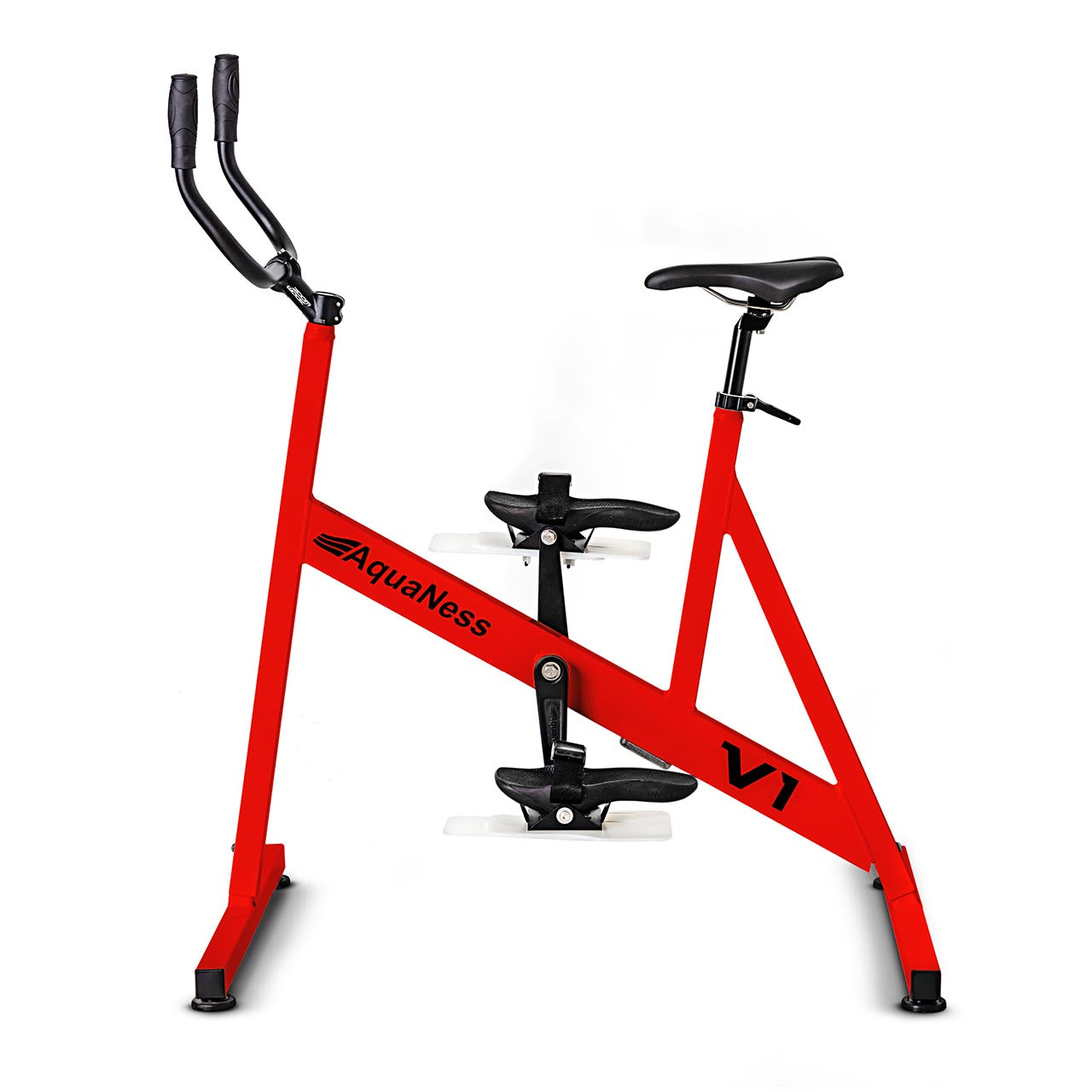 Aquabike V1 vélo de piscine fitness rouge 
