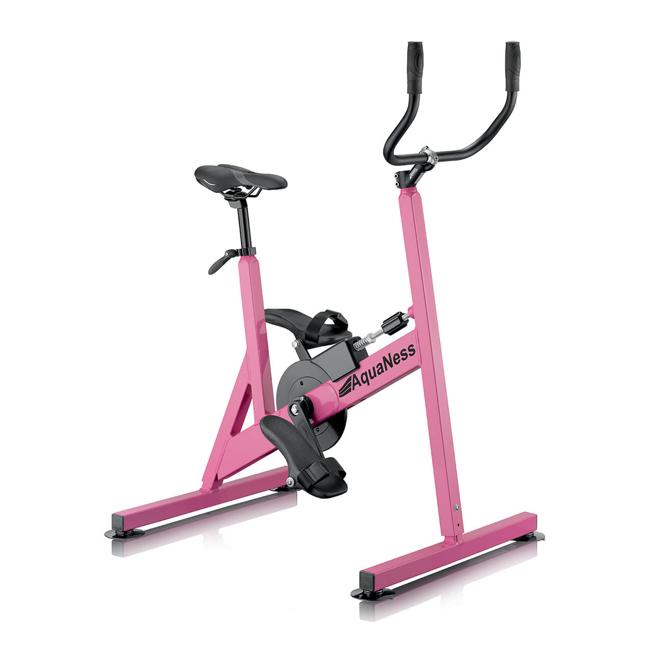 Aquabike V2 vélo de piscine fitness rose 