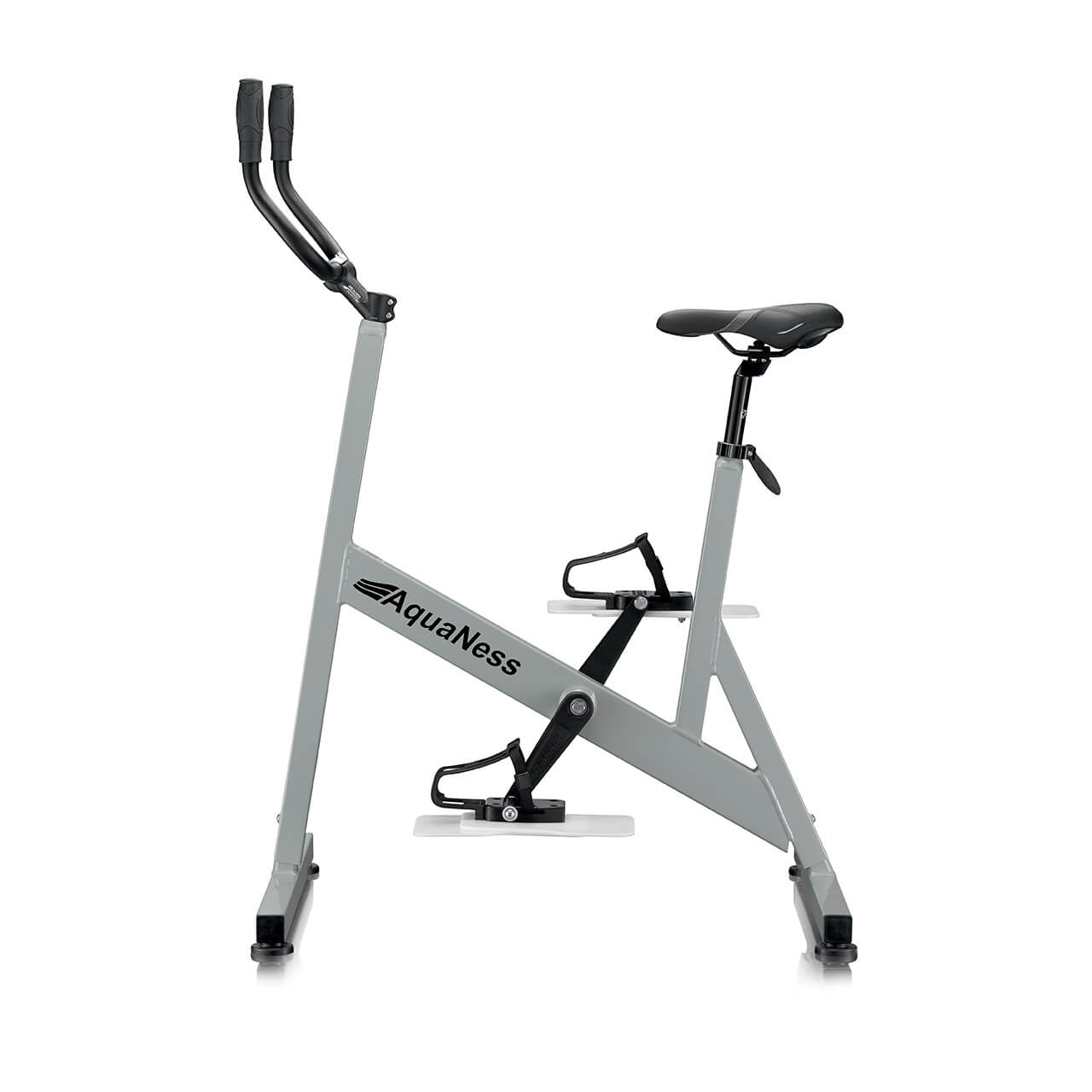 Aquabike V3 Aquaness vélo de piscine performance gris alu