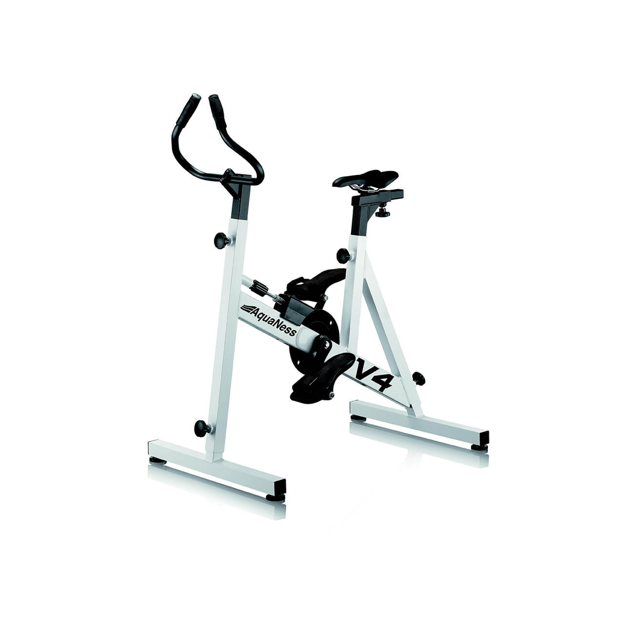 Aquabike V4 Aquaness vélo de piscine haut de gamme blanc 