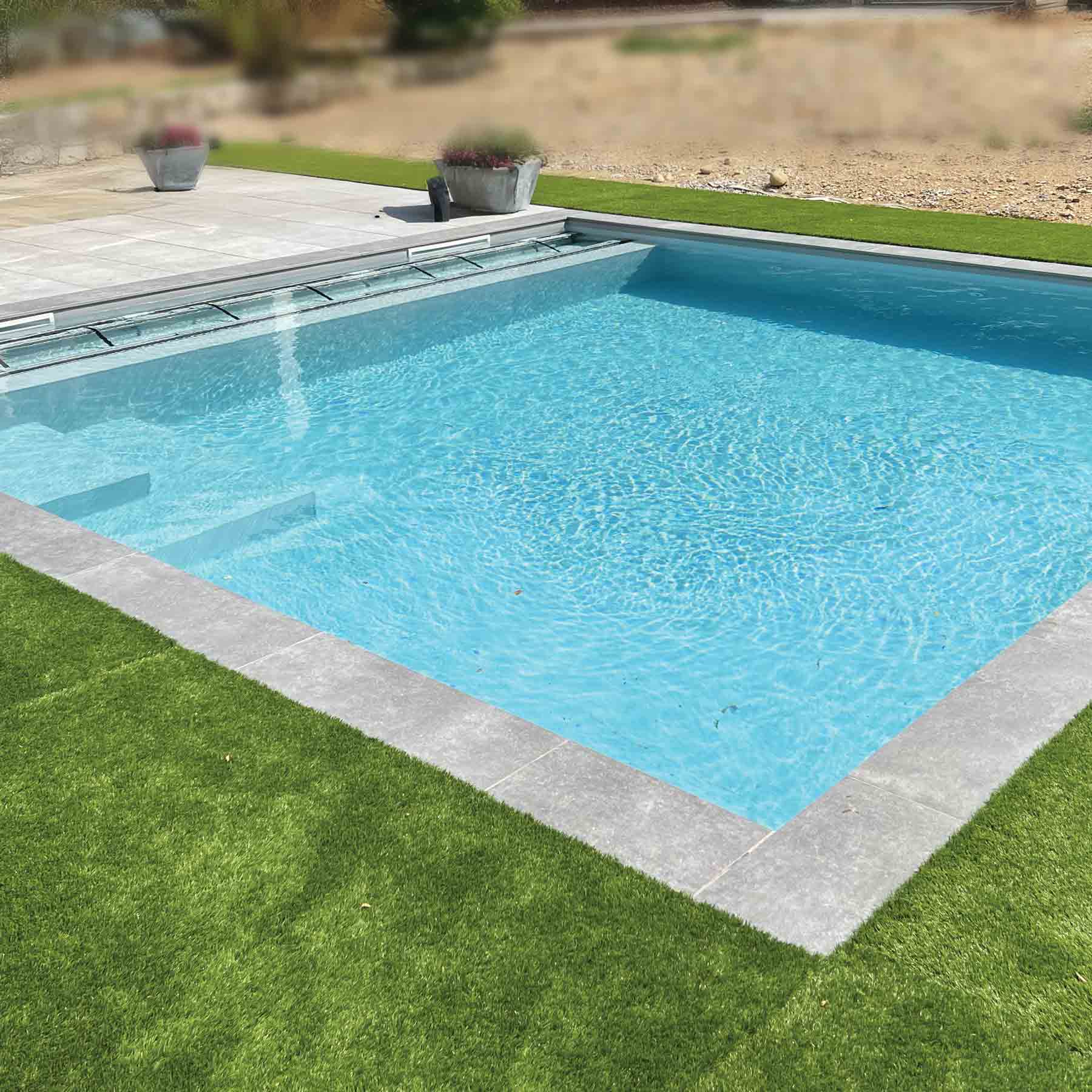 Kit Structure SwimBloc Carré finie 