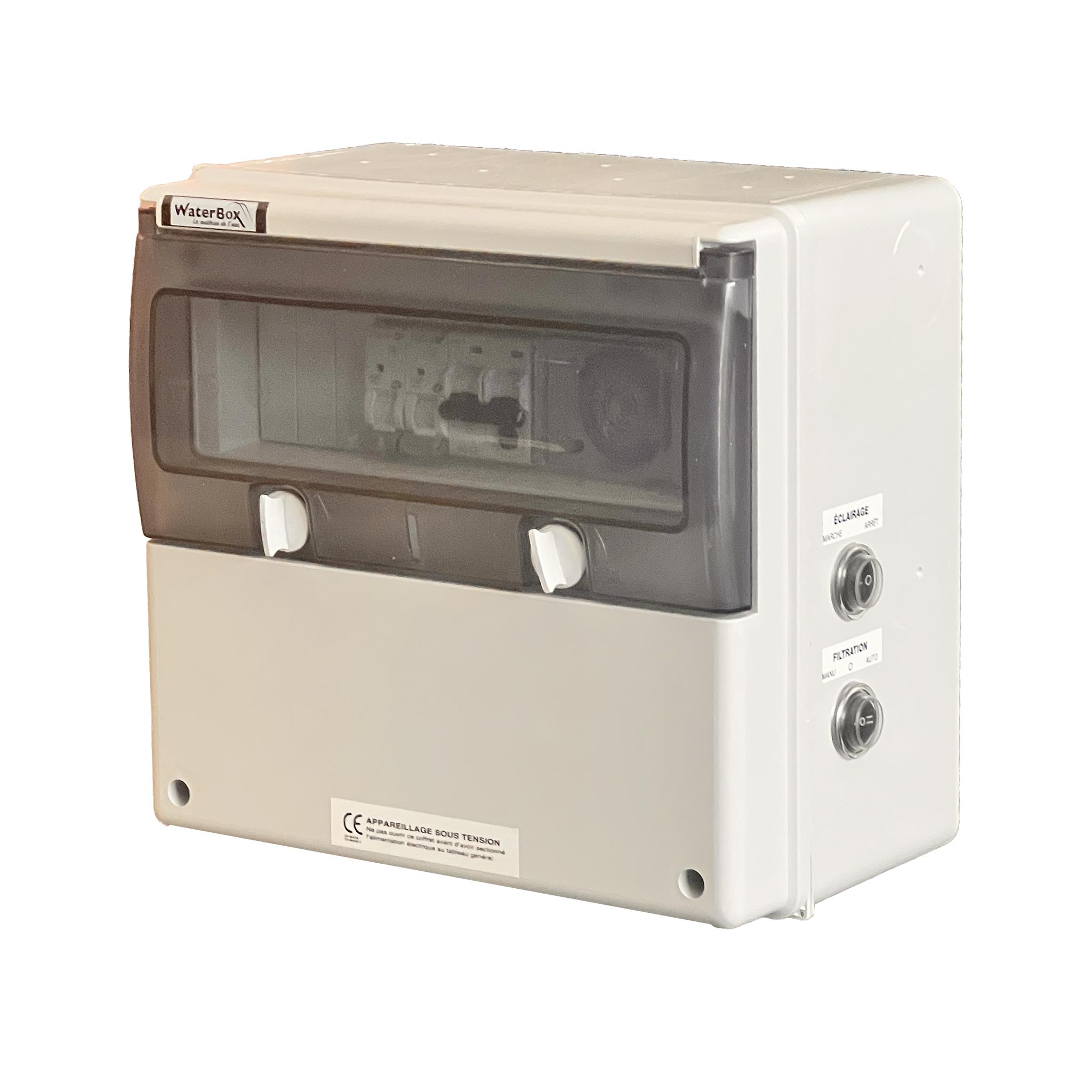 Coffret électrique Filtration + Projecteur
