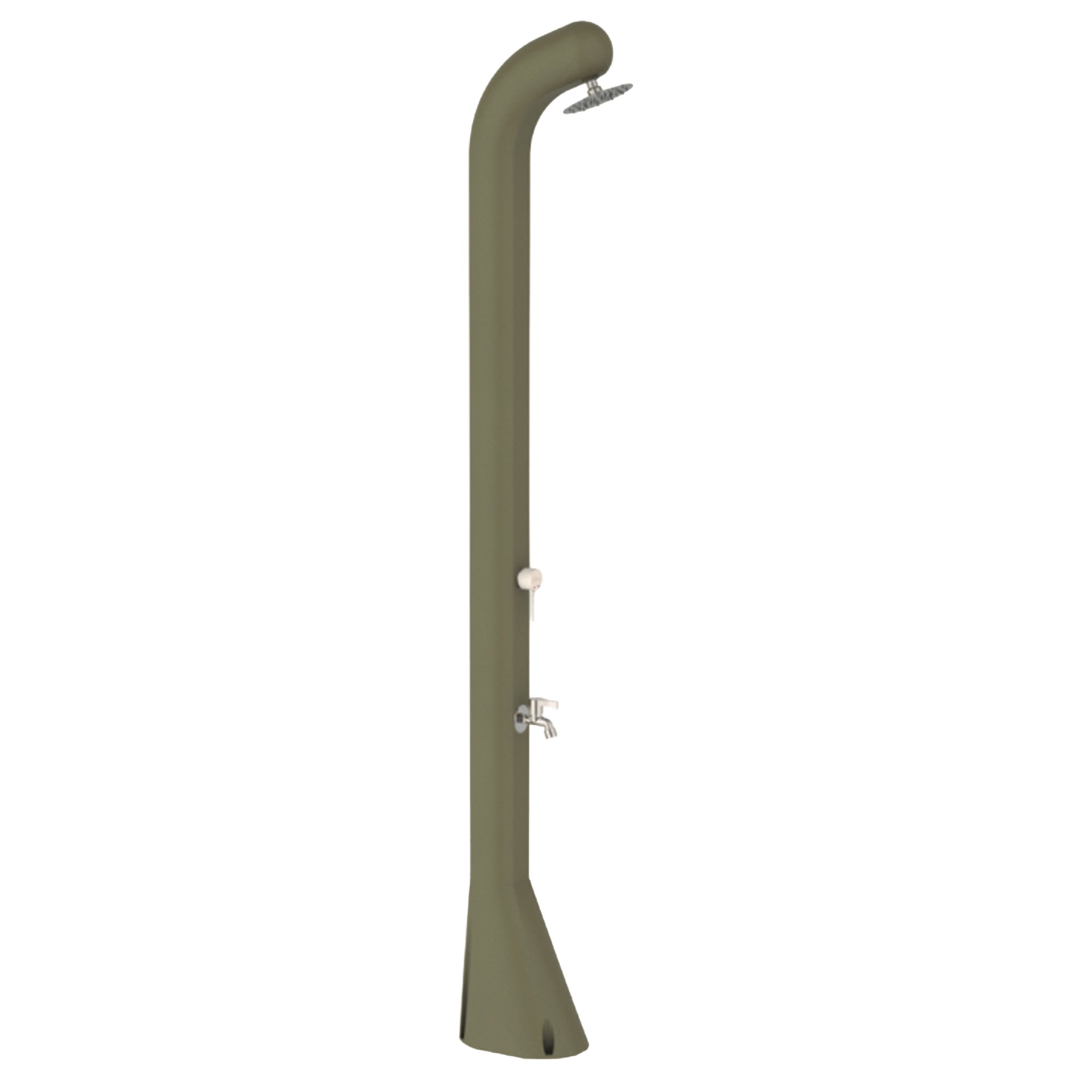 Douche solaire Lively 30L – Piscine & jardin kaki 