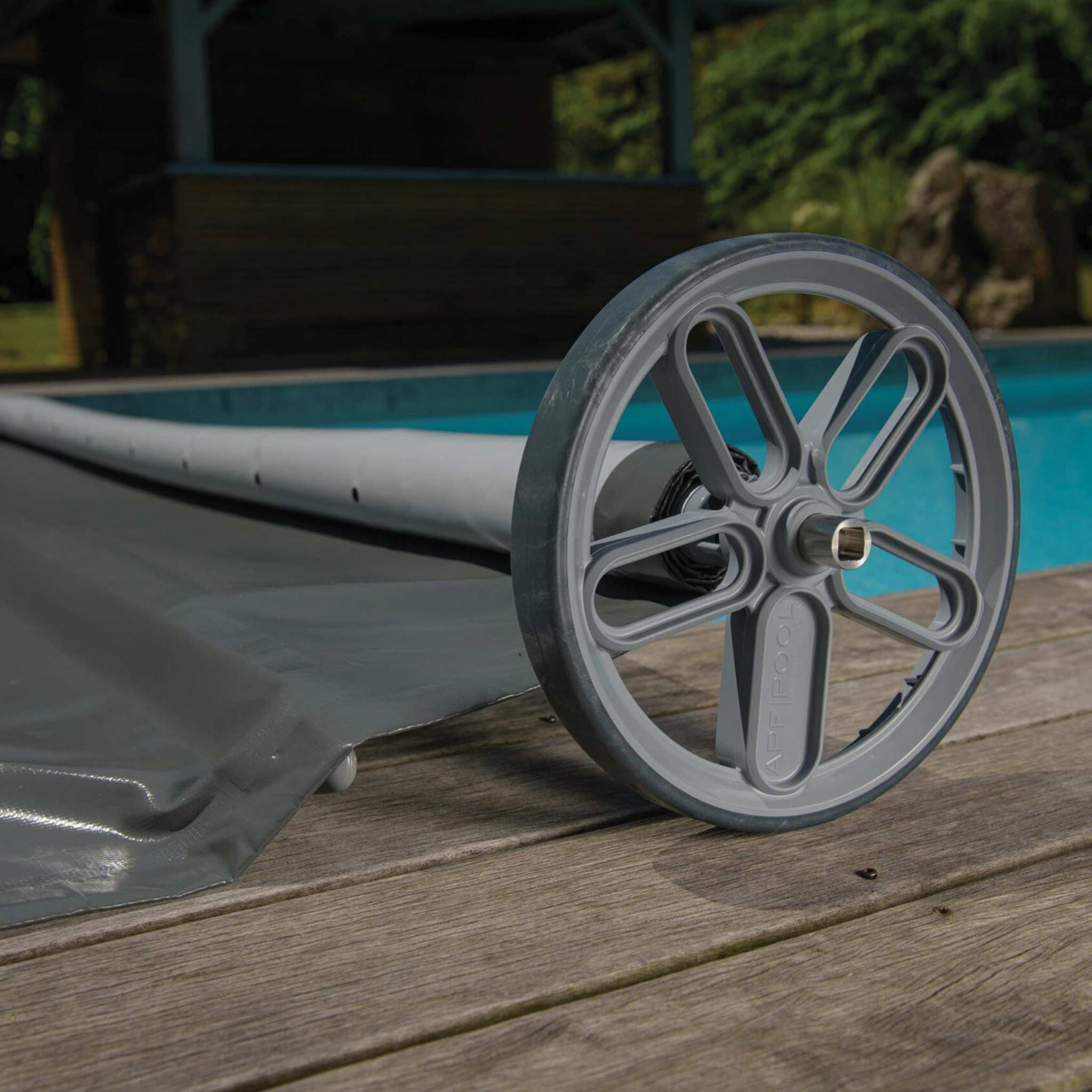 Dérouleur iS70R piscine APF | Enrouleur / dérouleur bâche à barres