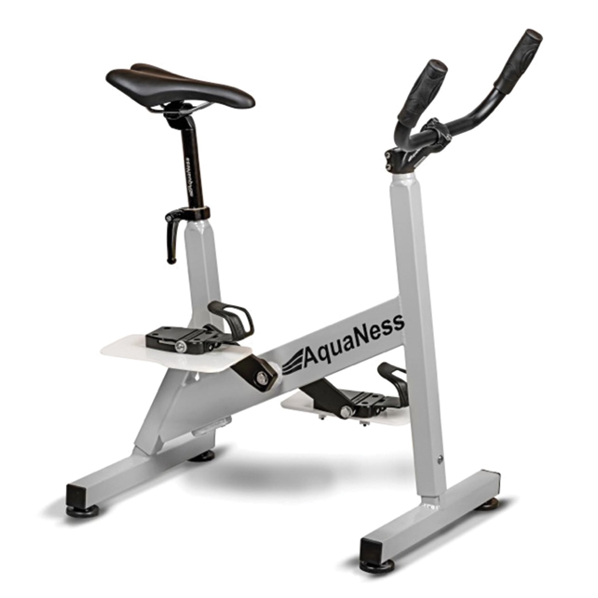Aquabike K1 Aquaness vélo de piscine fitness gris alu 