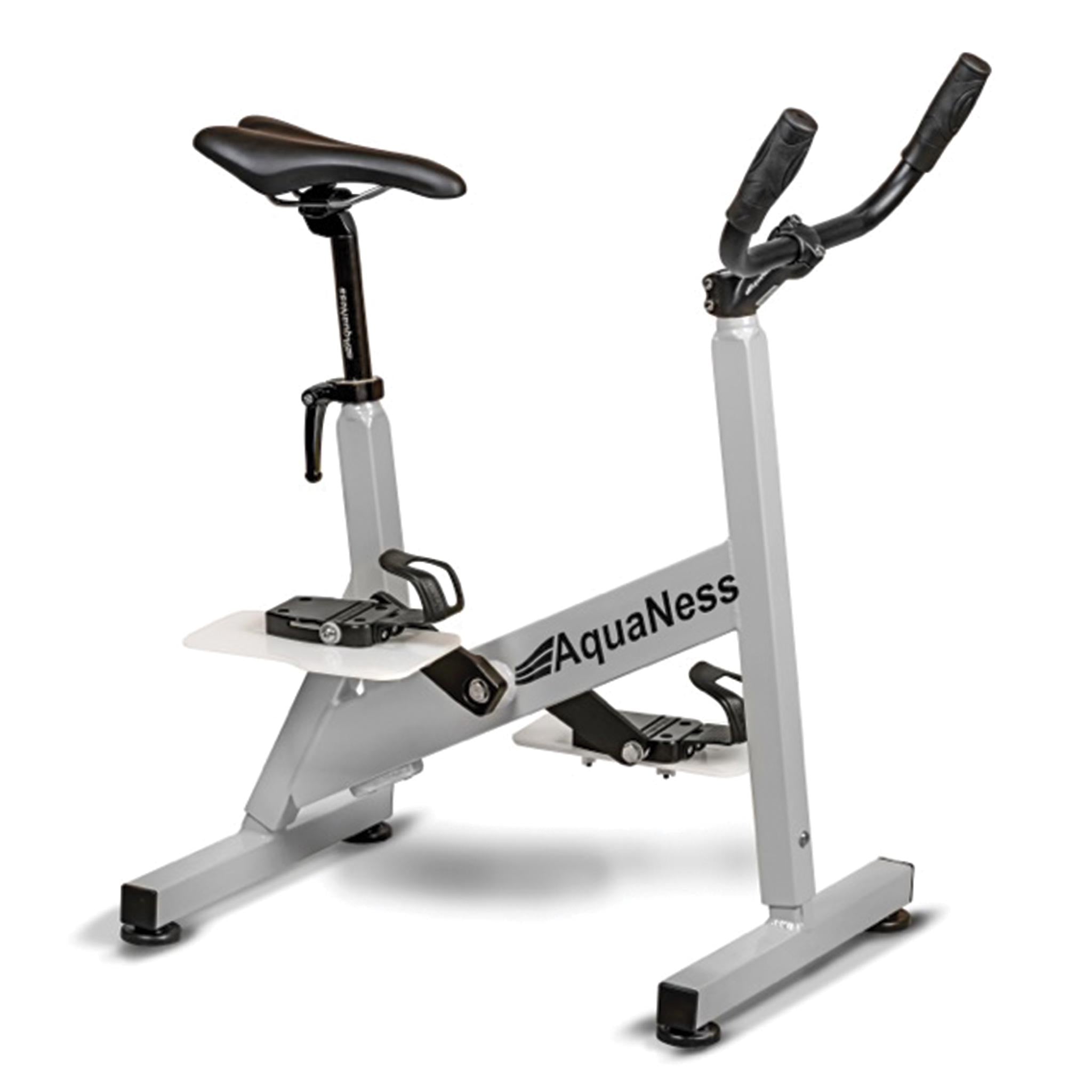 Aquabike K1 Aquaness vélo de piscine fitness gris alu 