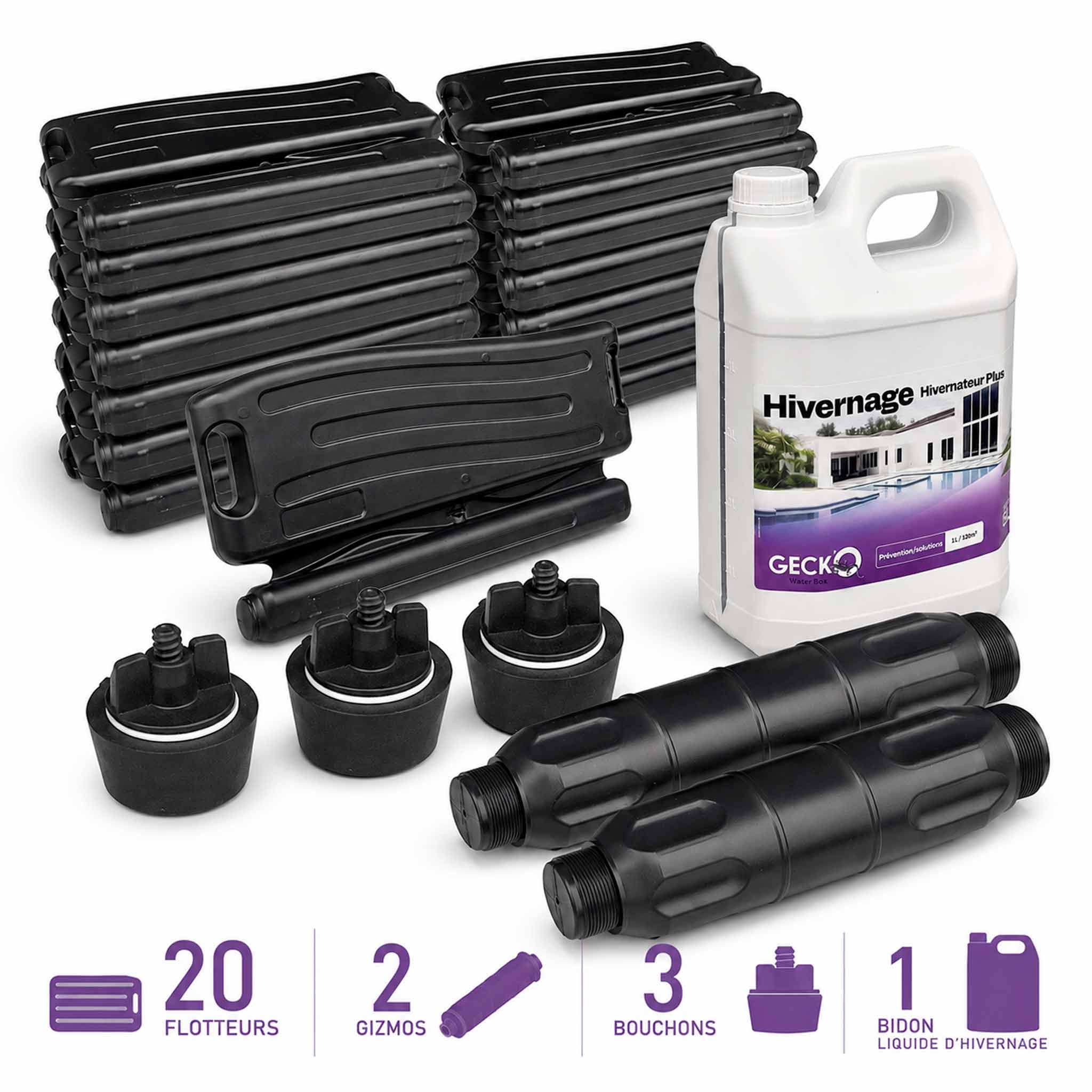 Kit Hivernage pour piscine 9 x 4,5 m