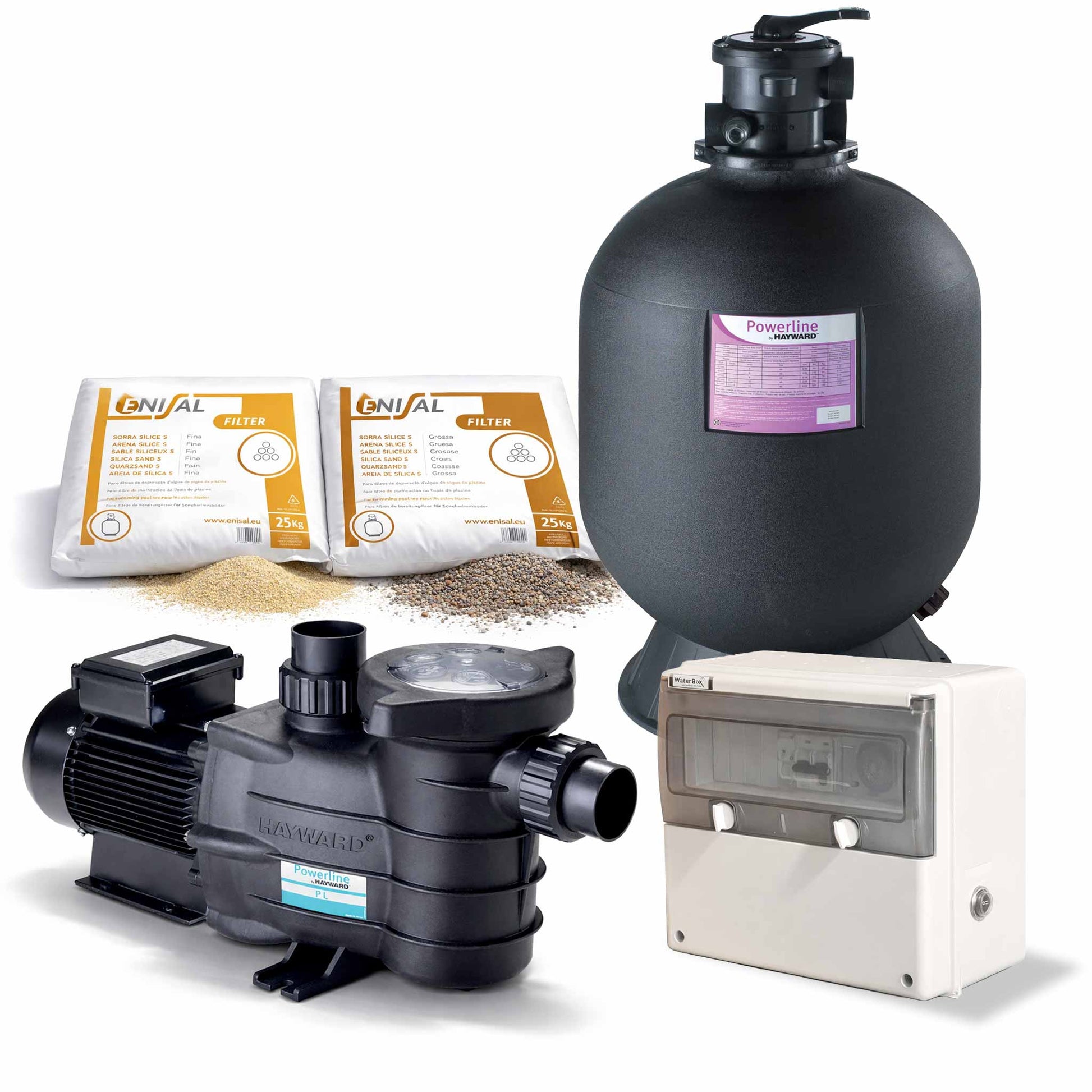 kit de filtration piscine complet Powerline Top 