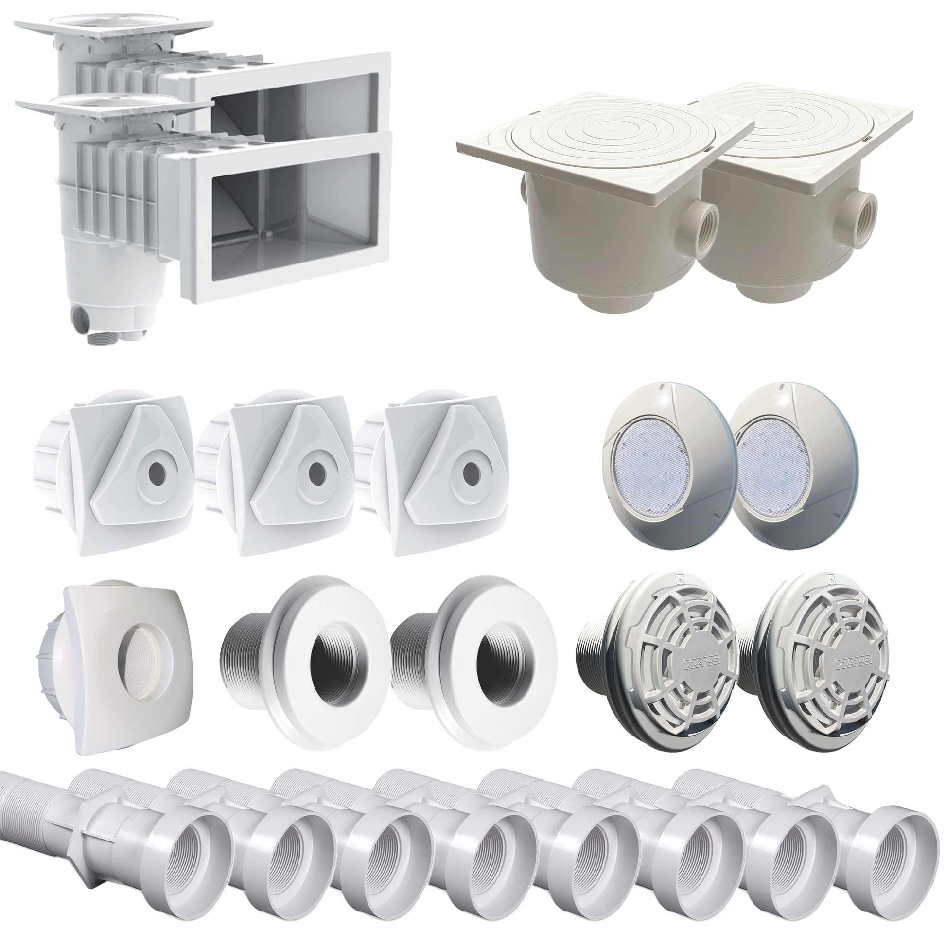 Kit pièces à sceller piscine 2 – Waterbox