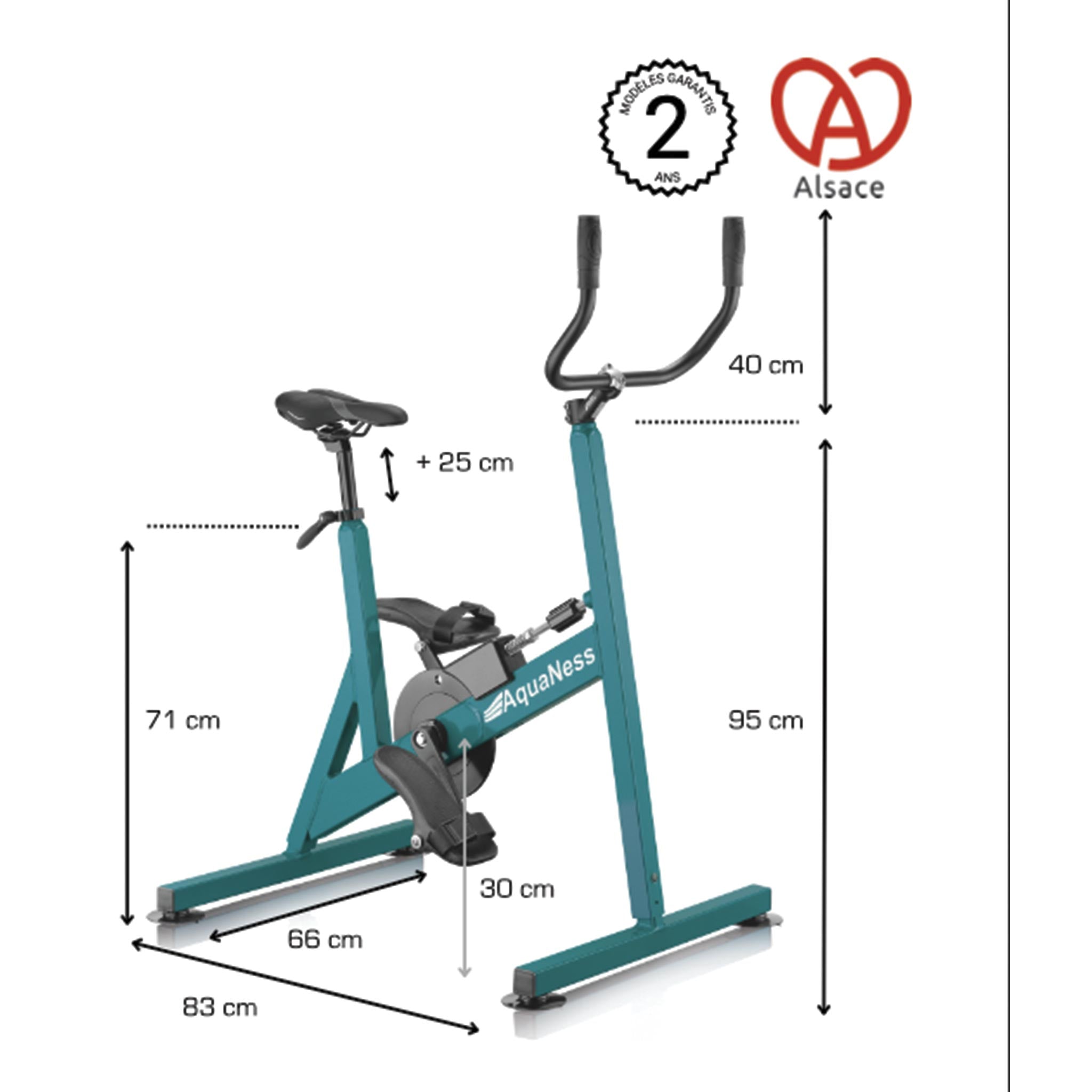Notice Aquabike V2 vélo de piscine fitness