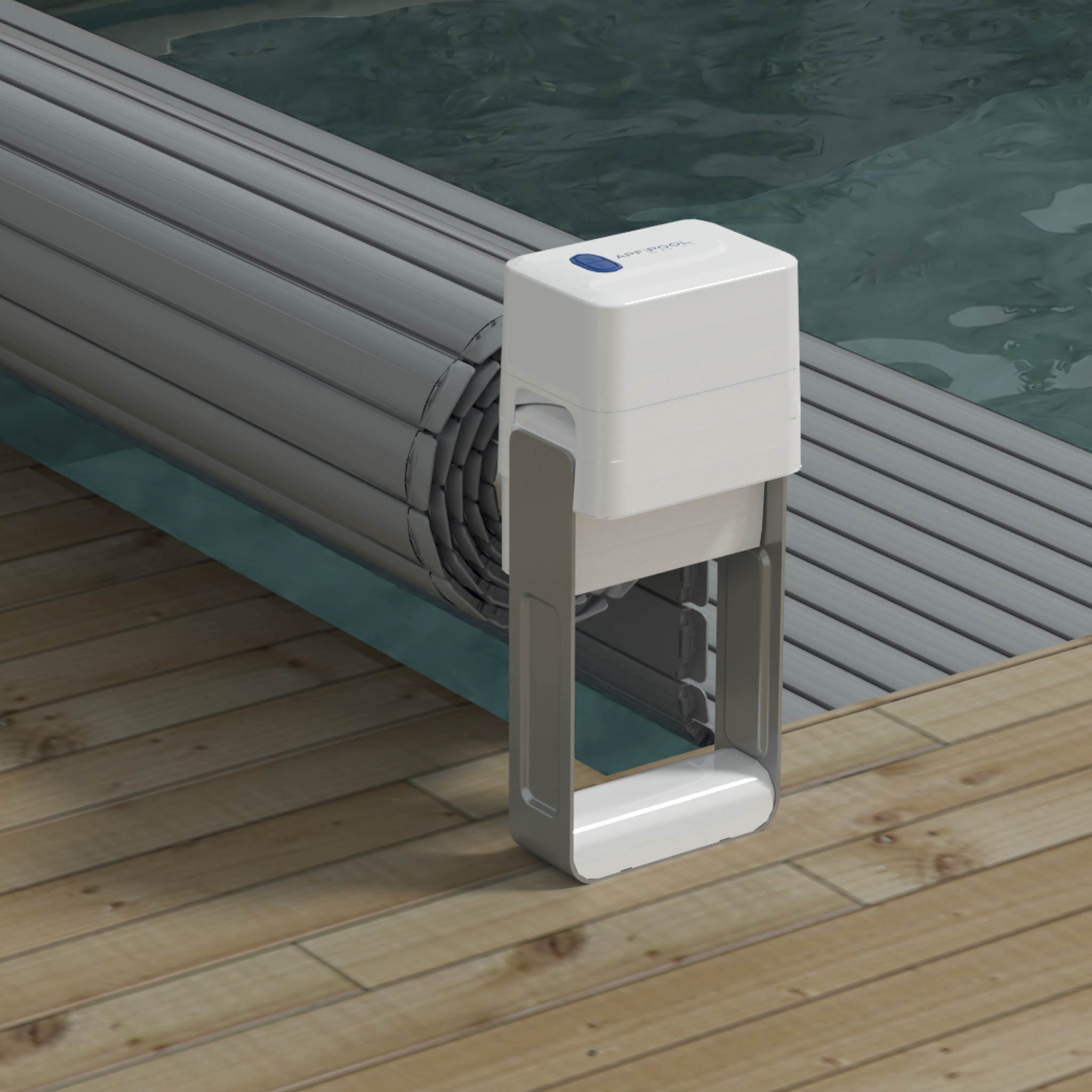 Volet piscine hors sol Pool Swift manuel option électrique