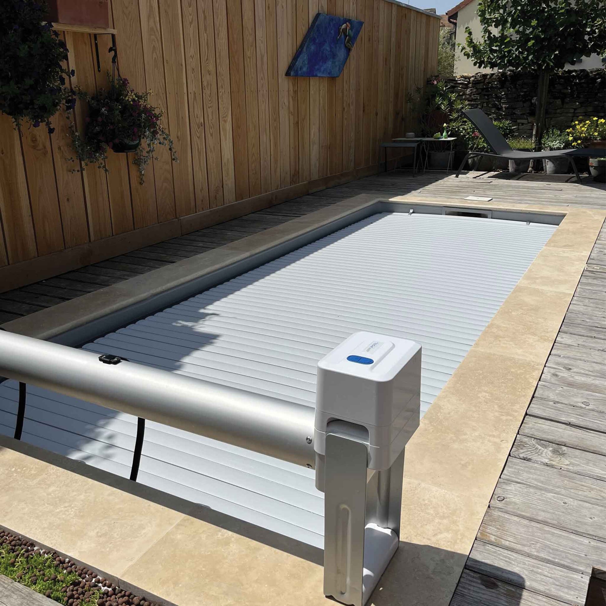 Volet piscine hors sol Pool Swift manuel électrique