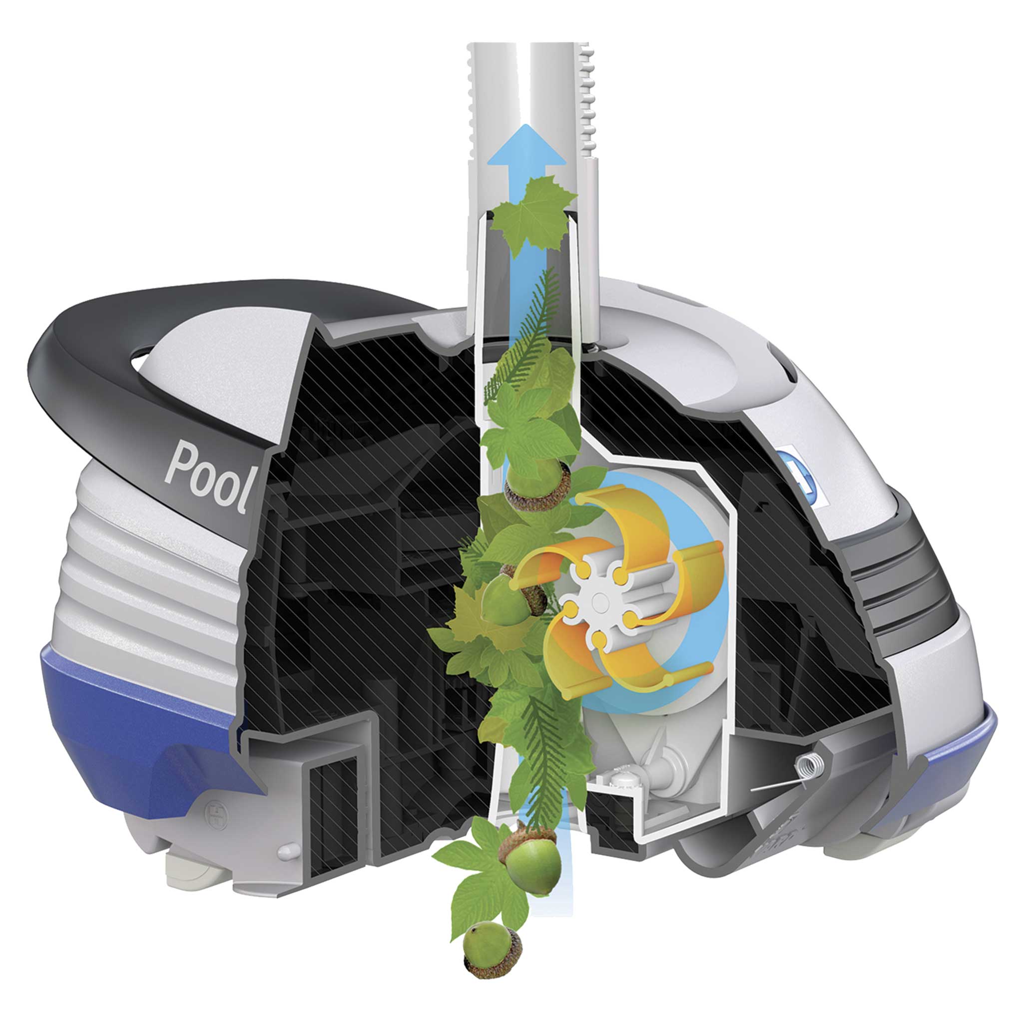 schéma Robot hydraulique Hayward Poolvac V-flex
