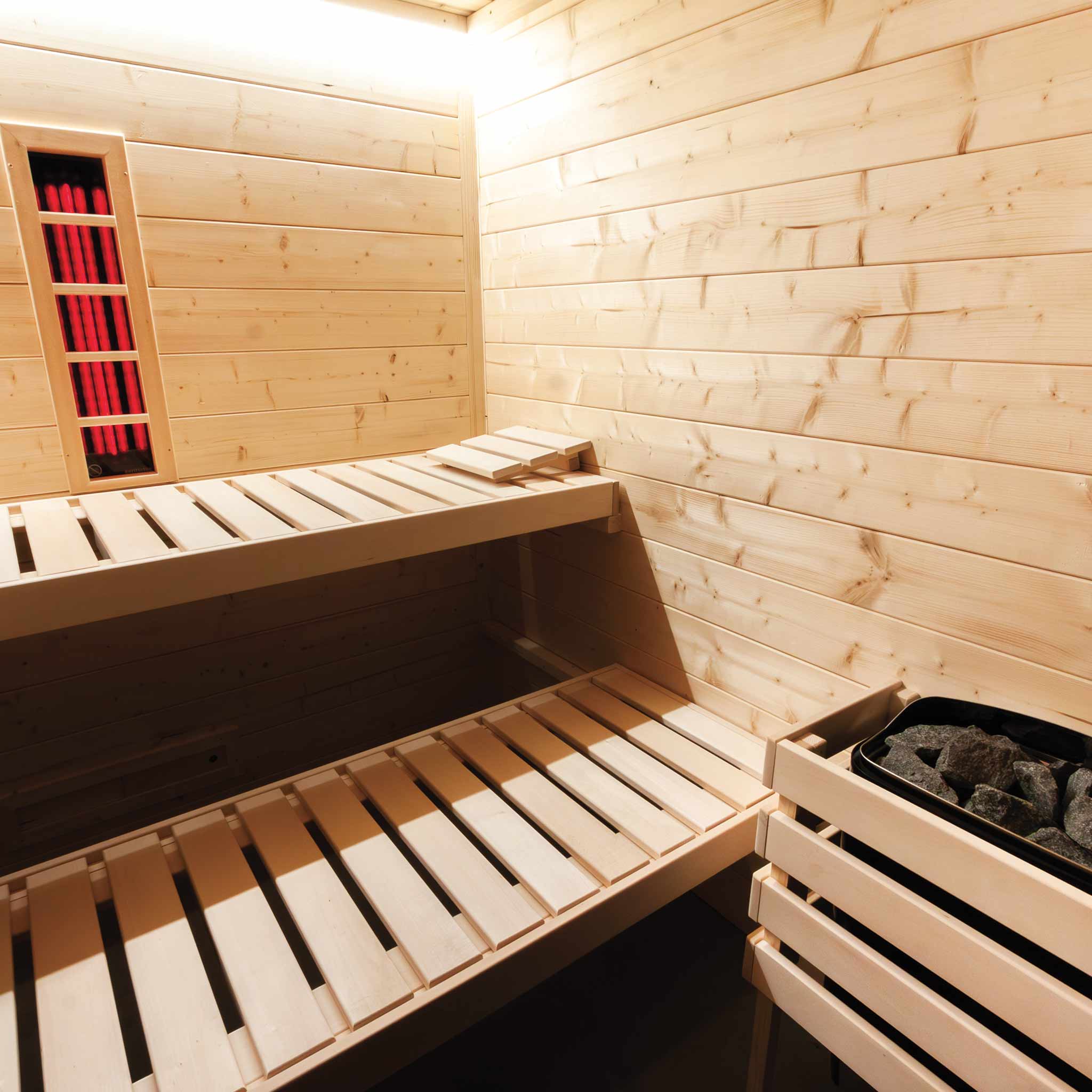 Sauna infrarouge Family Harvia chaleur douce
