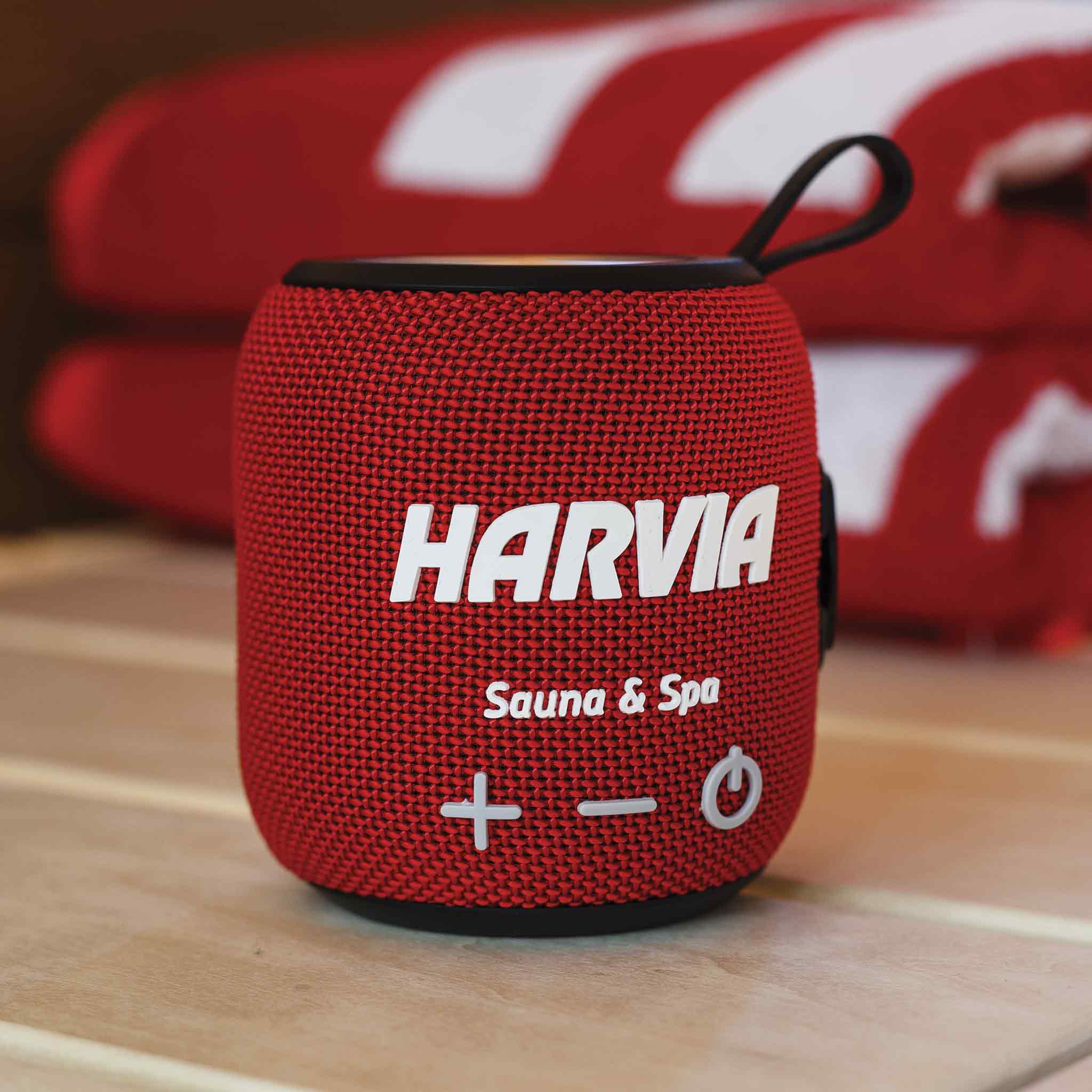 Enceinte Nomade Harvia rouge