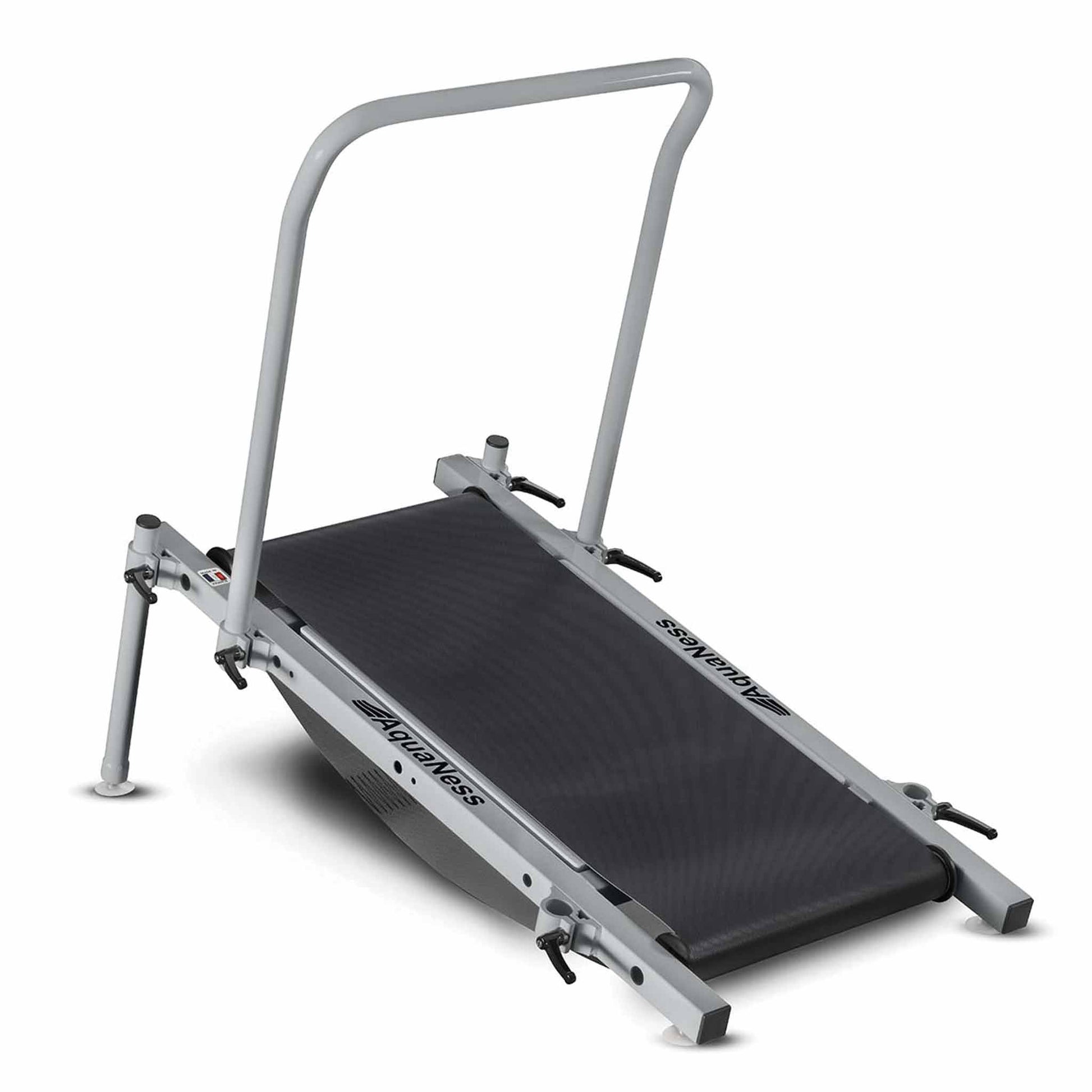 Aqua tapis de marche Aquaness piscine fitness gris alu 