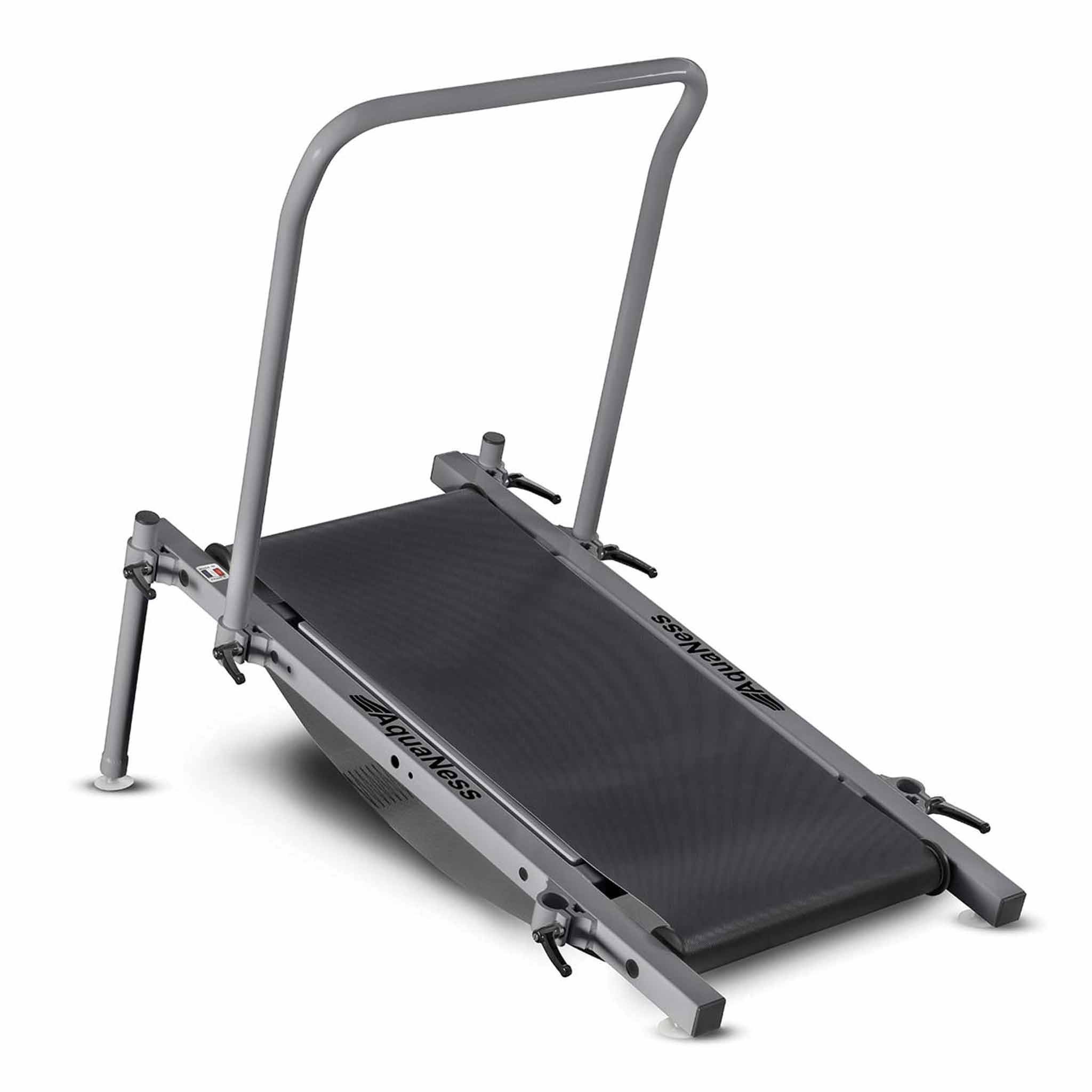 Aqua tapis de marche Aquaness piscine fitness gris ardoise 
