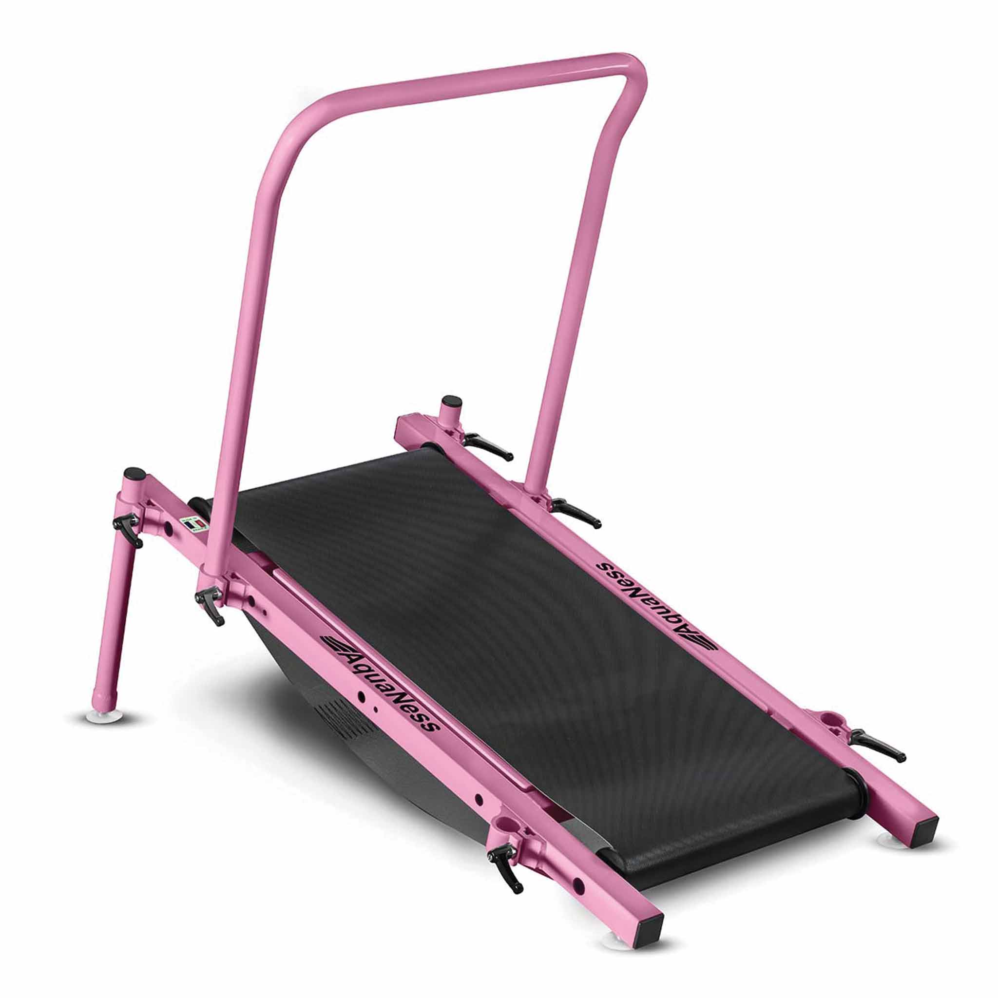 Aqua tapis de marche Aquaness piscine fitness rose 