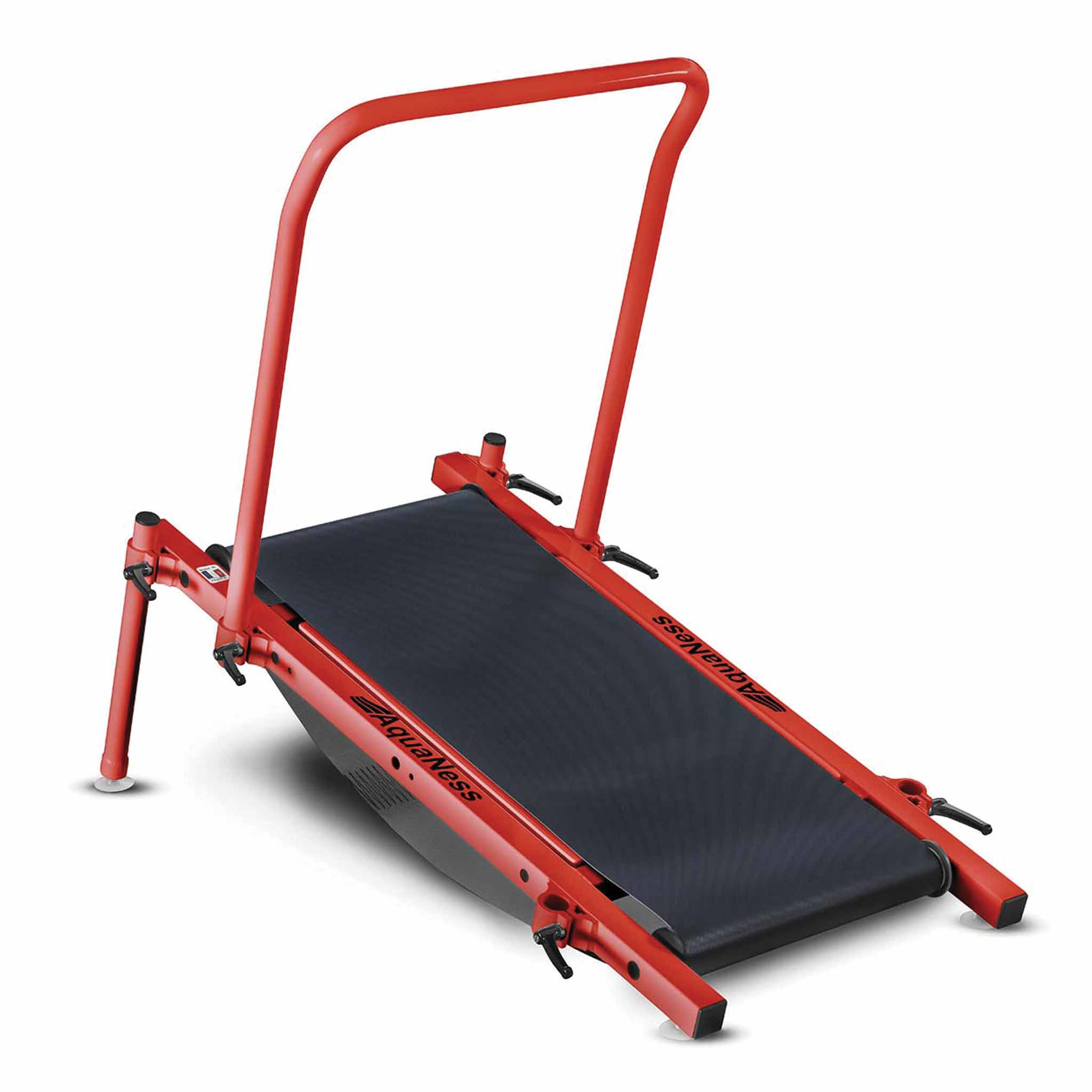 Aqua tapis de marche Aquaness piscine fitness rouge 
