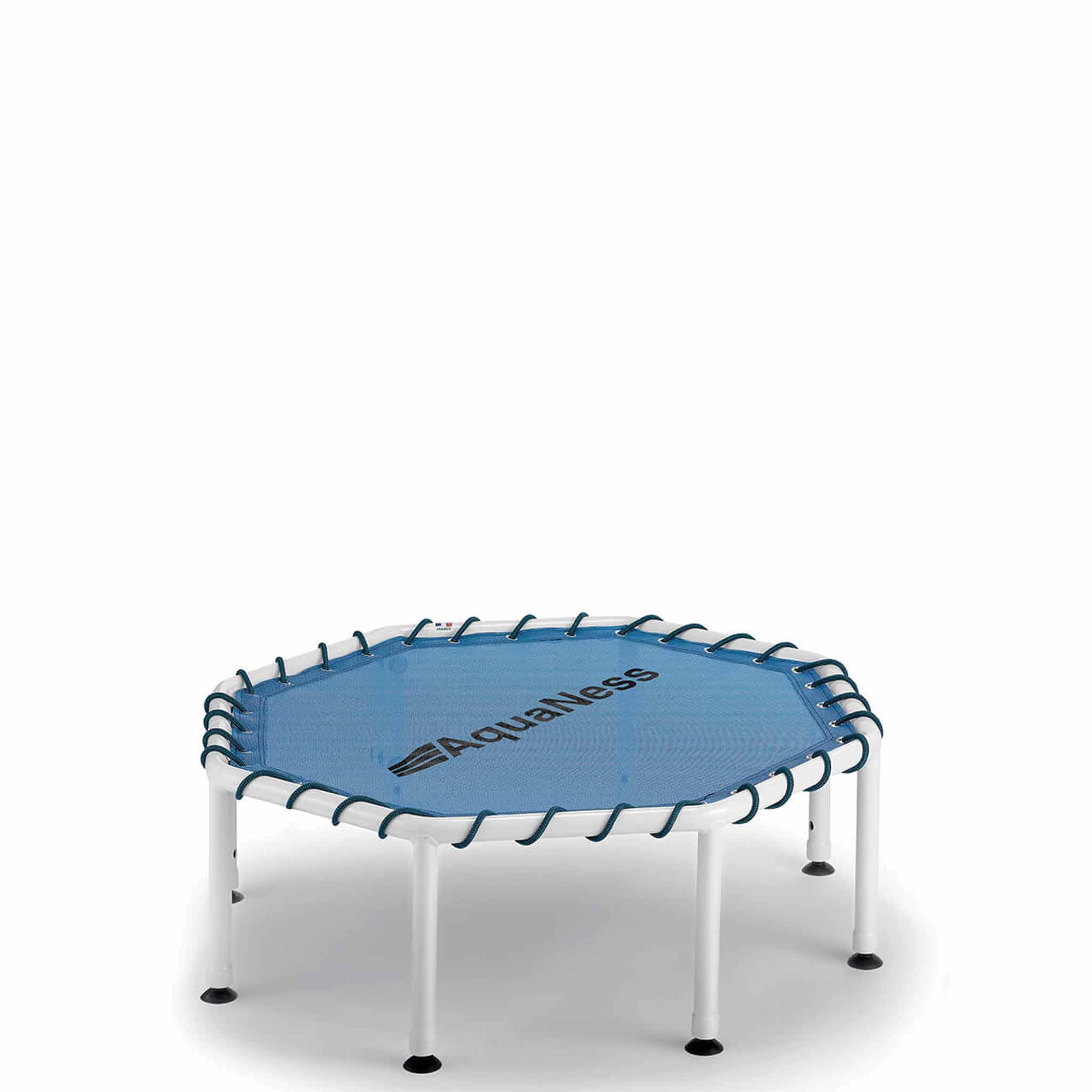Trampoline aquatique Aquaness piscine fitness famille blanc
