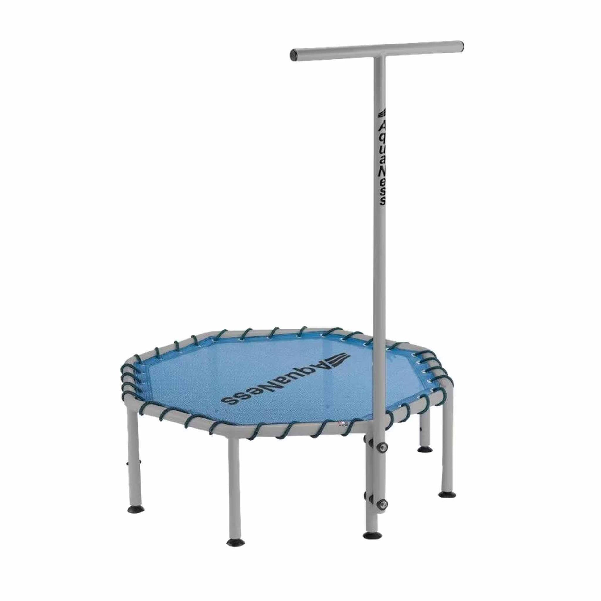 Trampoline aquatique Aquaness piscine fitness famille gris alu