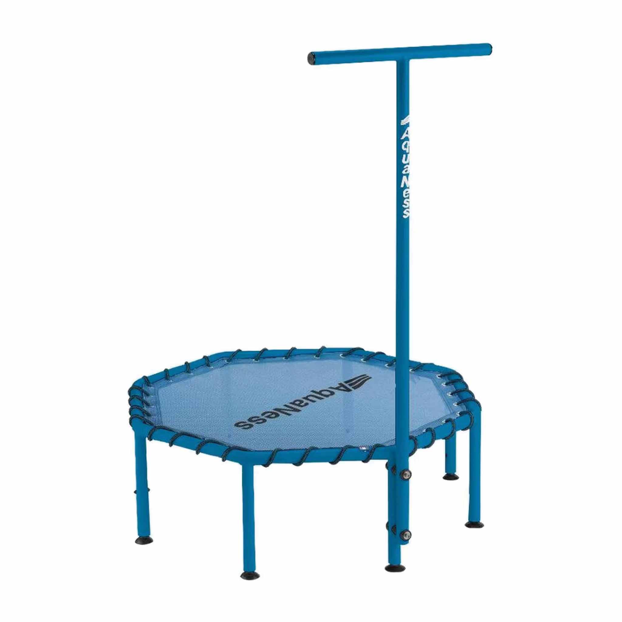 Trampoline aquatique Aquaness piscine fitness famille bleu