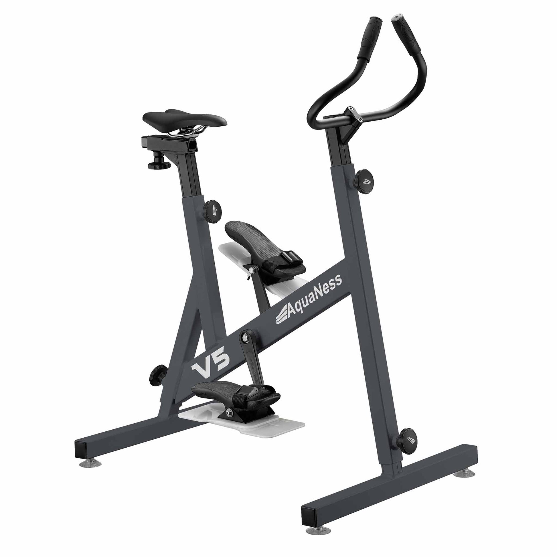 Aquabike V5 Aquaness vélo de piscine performance gris ardoise 