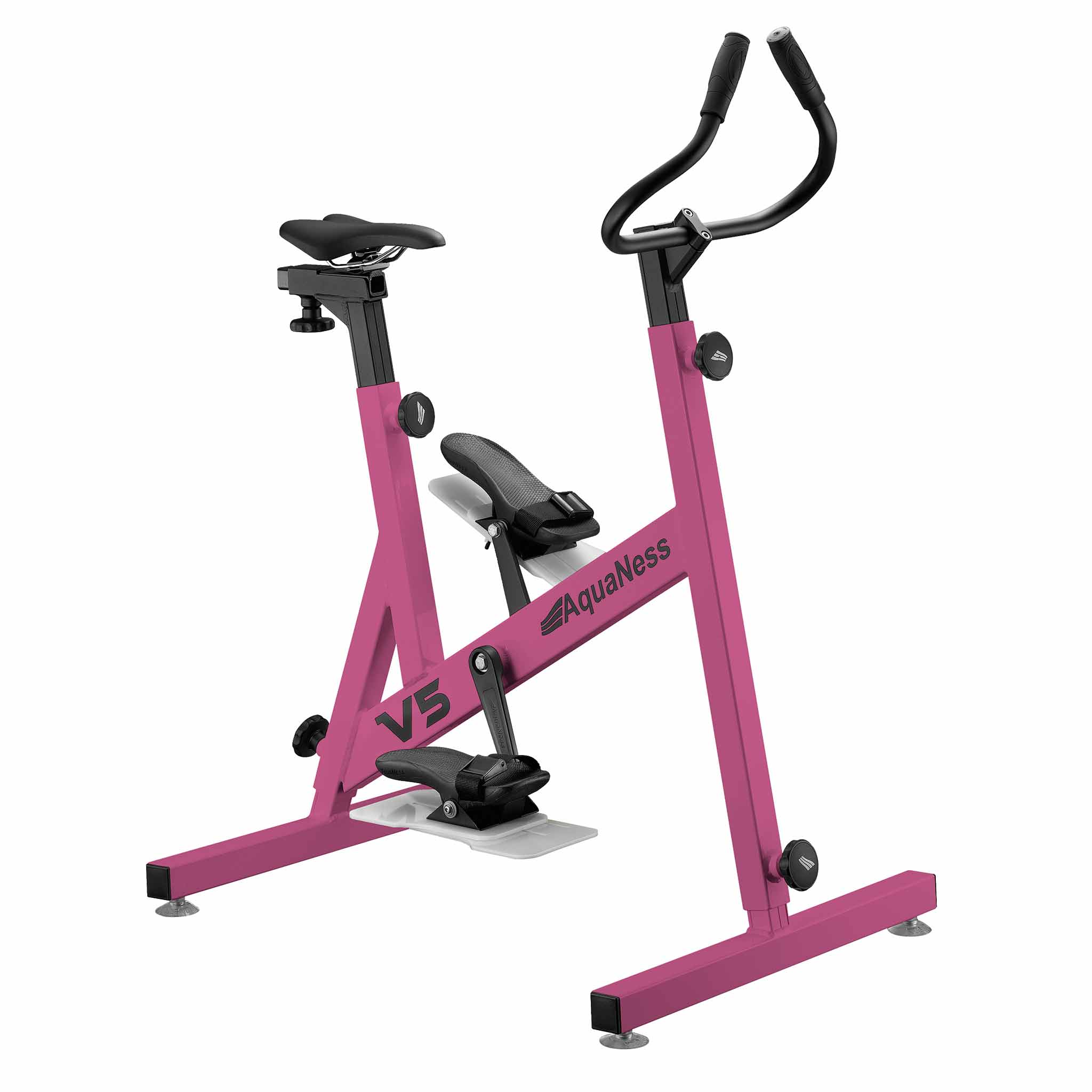 Aquabike V5 Aquaness vélo de piscine performance rose 