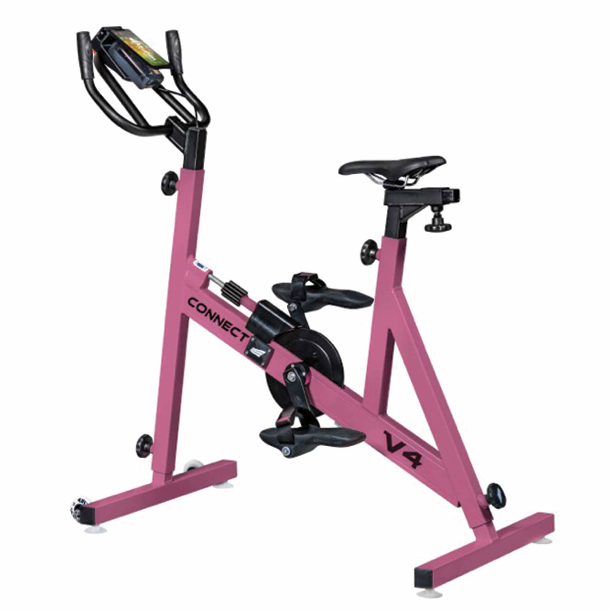Aquabike V4 Connect Aquaness vélo de piscine connecté rose 