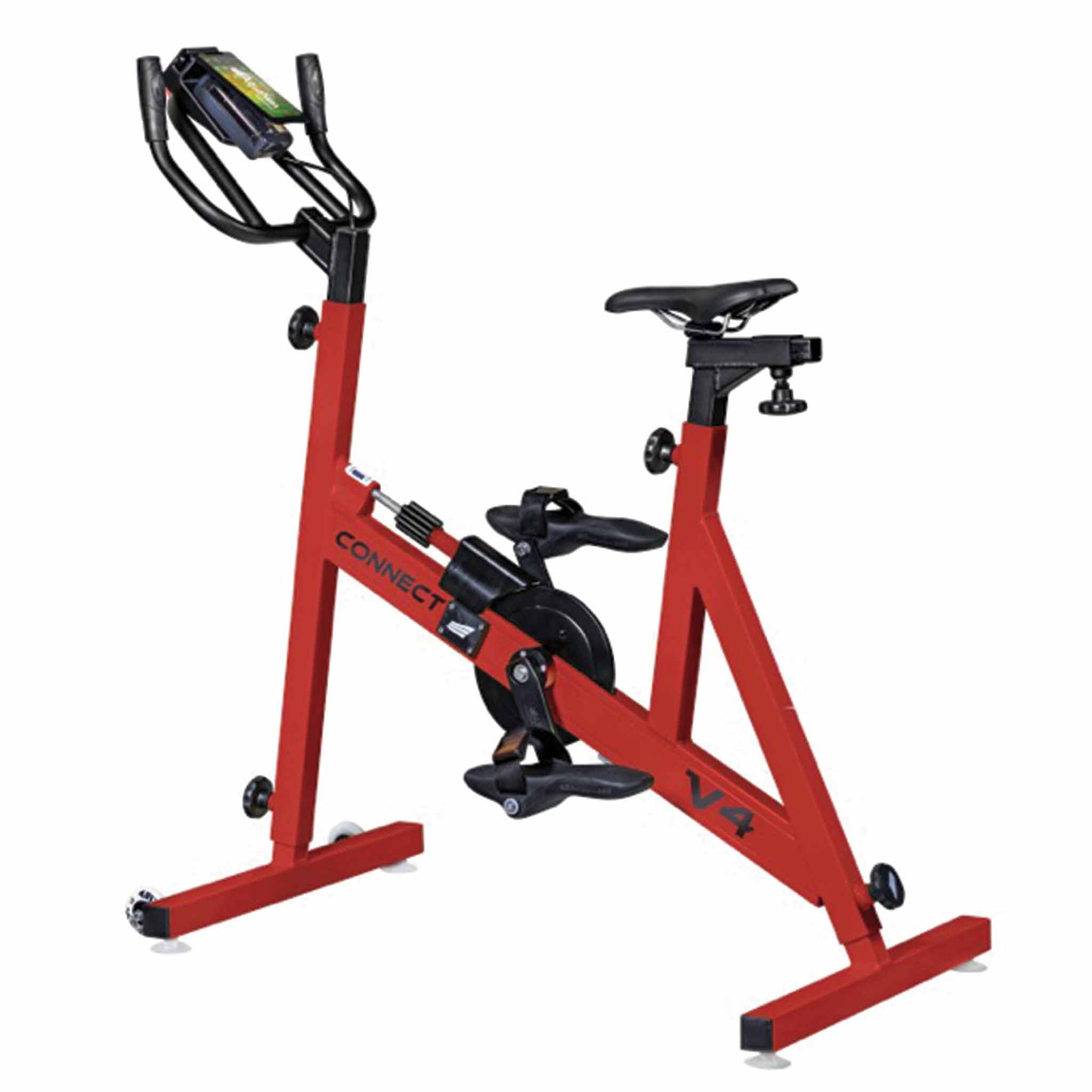 Aquabike V4 Connect Aquaness vélo de piscine connecté rouge