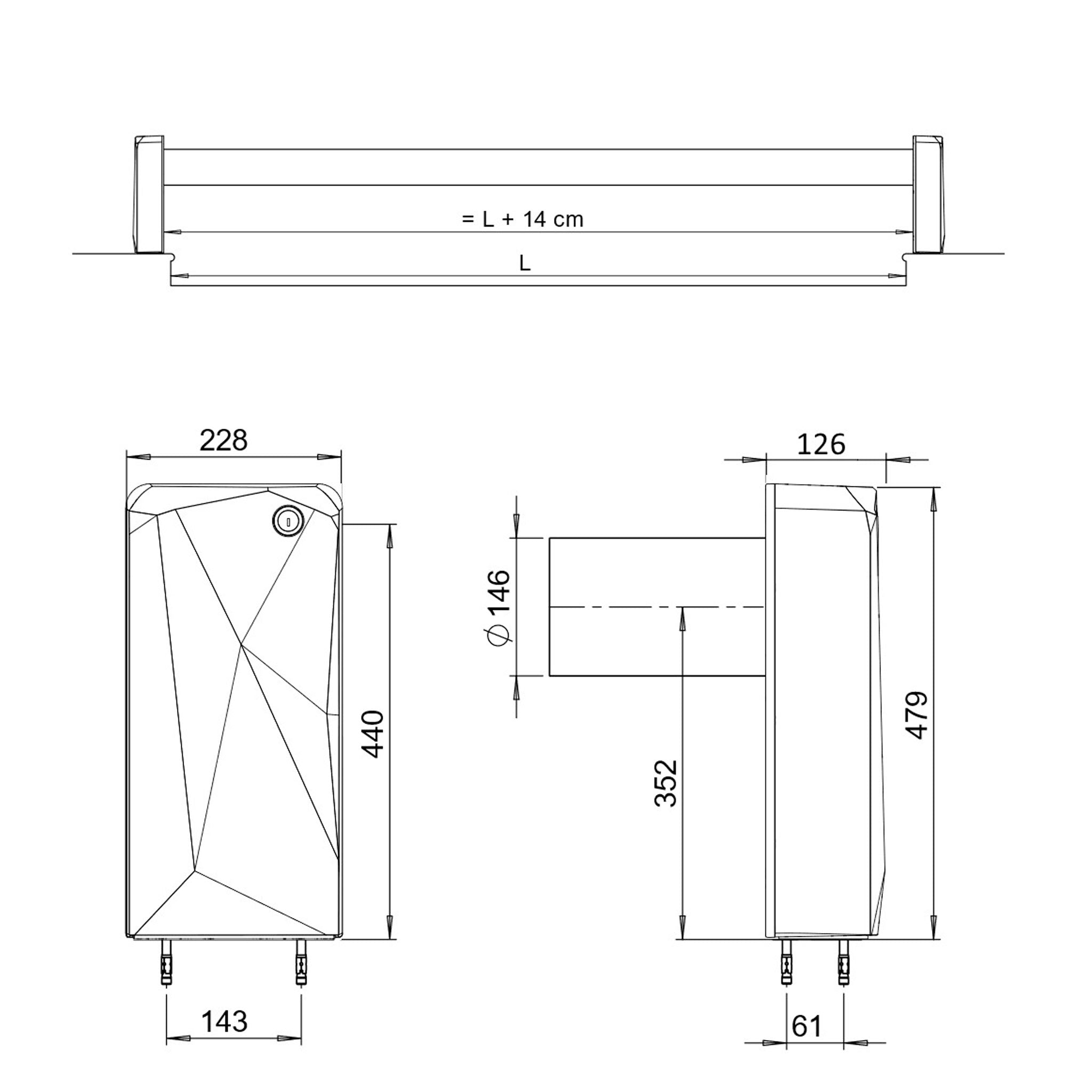 dimensions Volet piscine hors sol électrique Ulmo – Sécurité